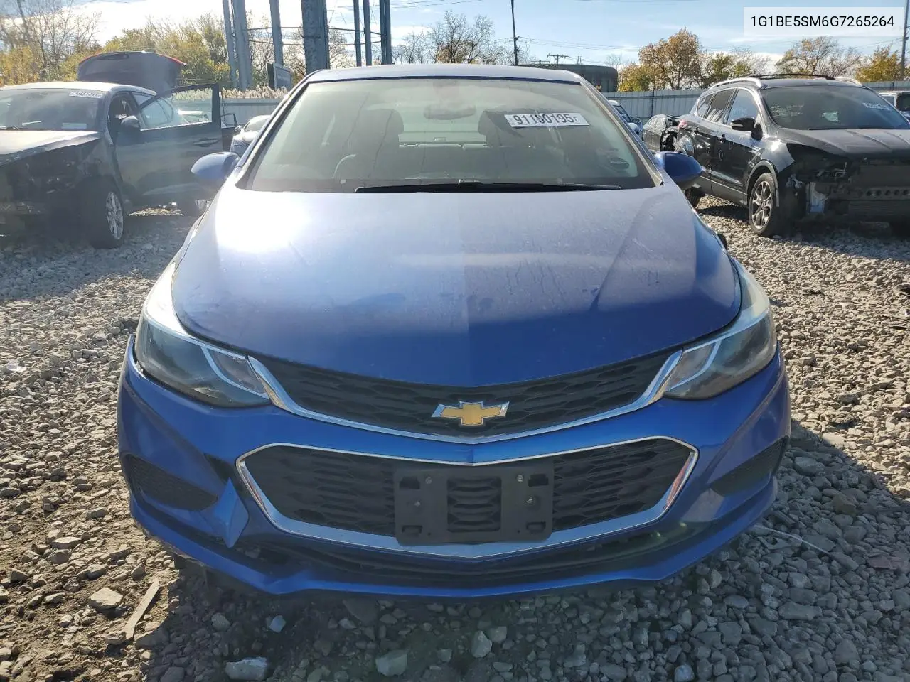 1G1BE5SM6G7265264 2016 Chevrolet Cruze Lt