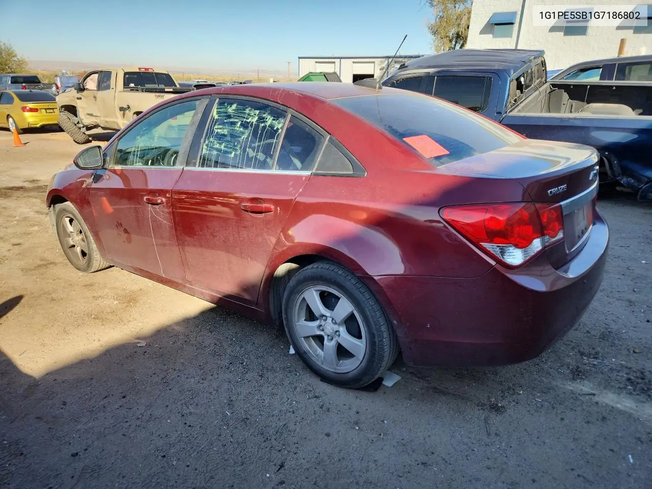 1G1PE5SB1G7186802 2016 Chevrolet Cruze Limited Lt