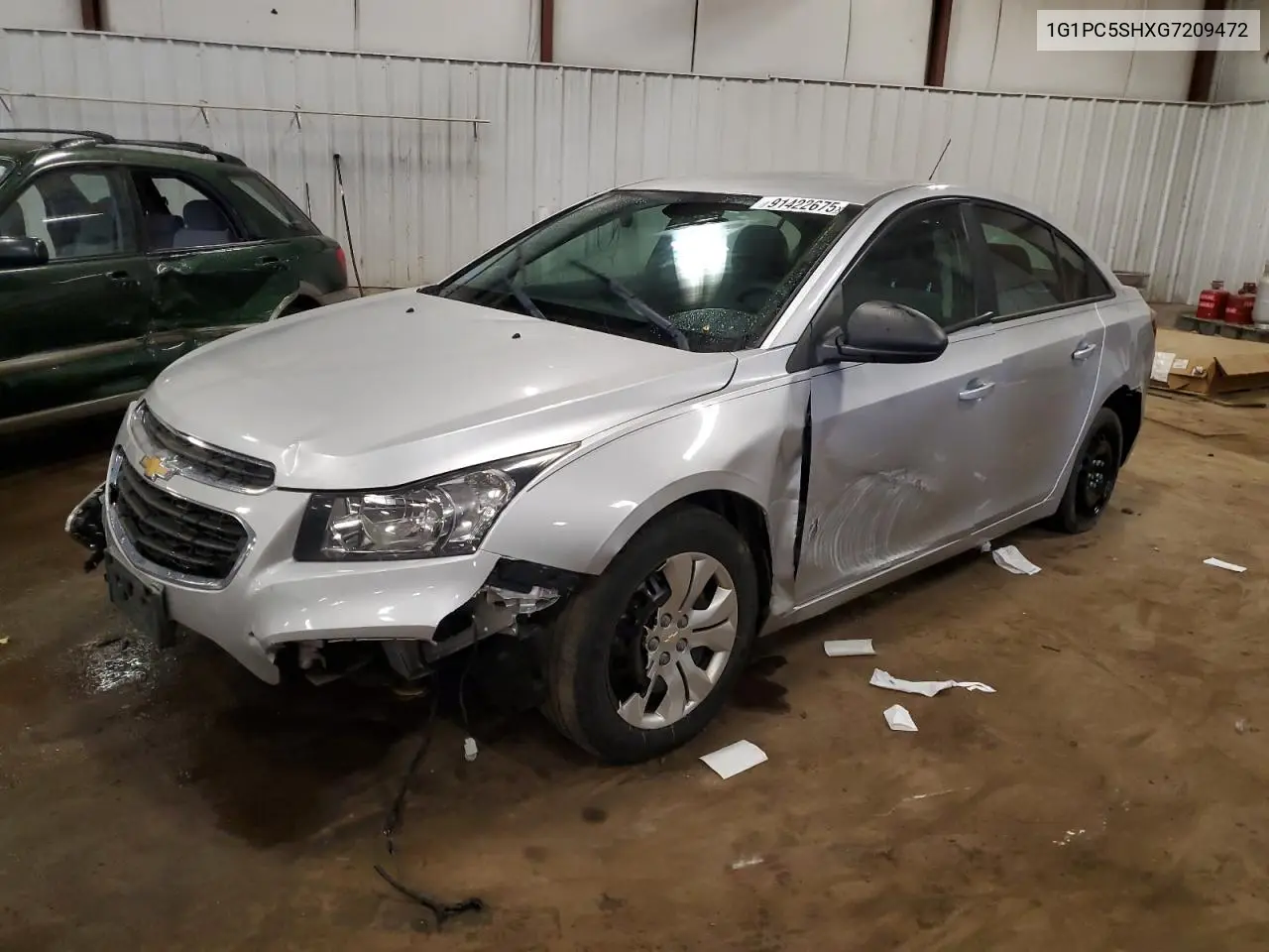 1G1PC5SHXG7209472 2016 Chevrolet Cruze Limited Ls