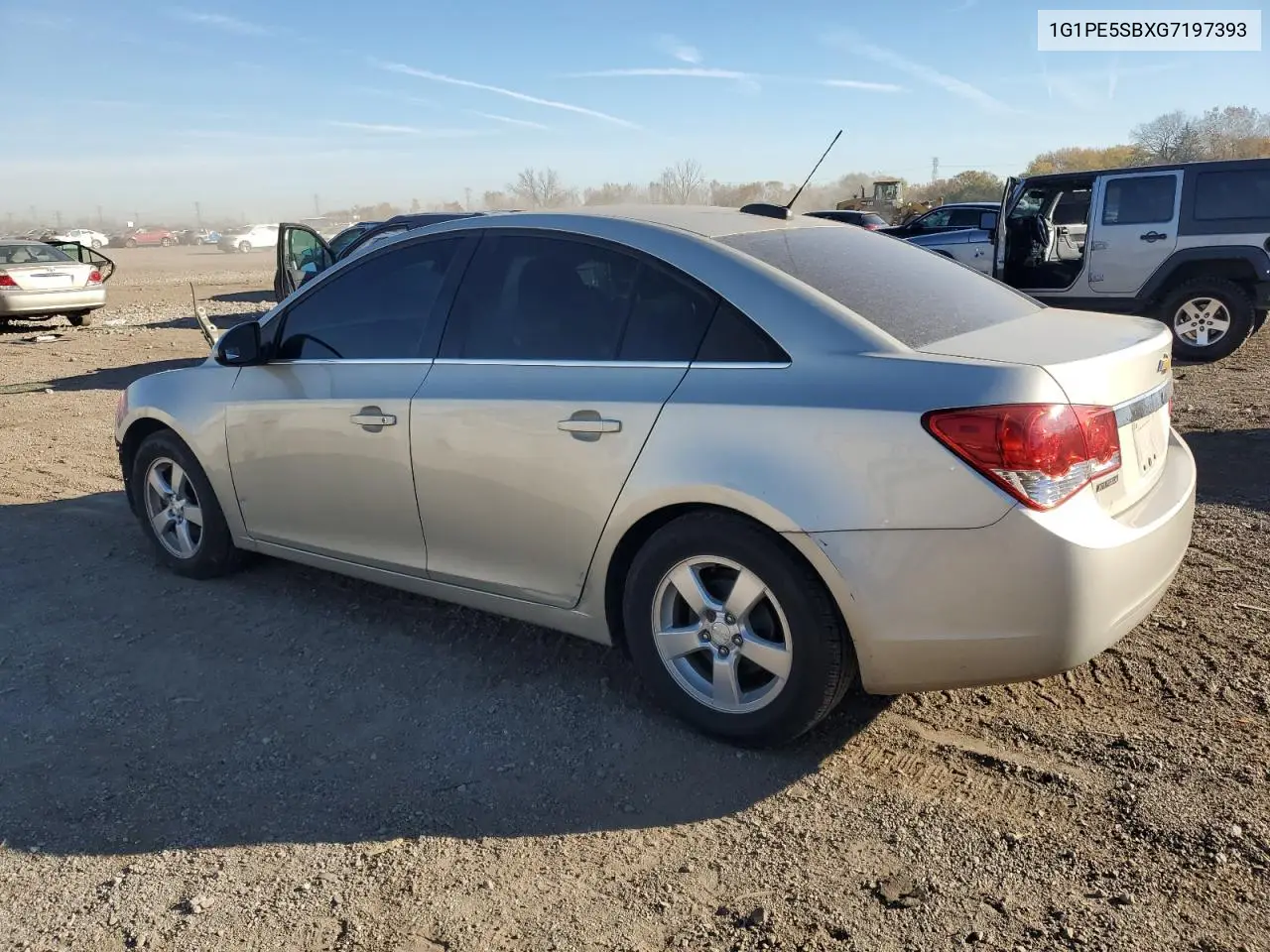 1G1PE5SBXG7197393 2016 Chevrolet Cruze Limited Lt