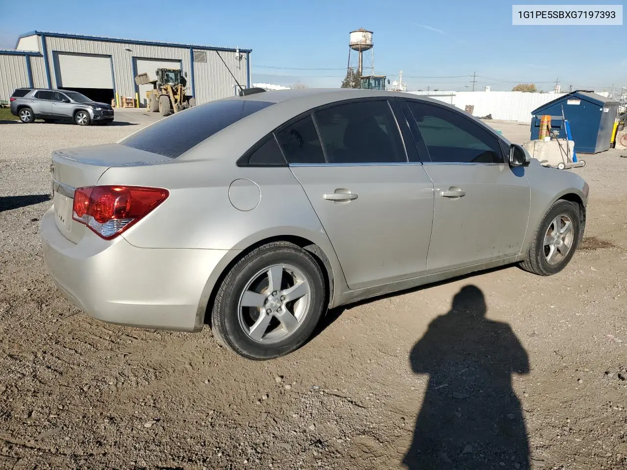 1G1PE5SBXG7197393 2016 Chevrolet Cruze Limited Lt
