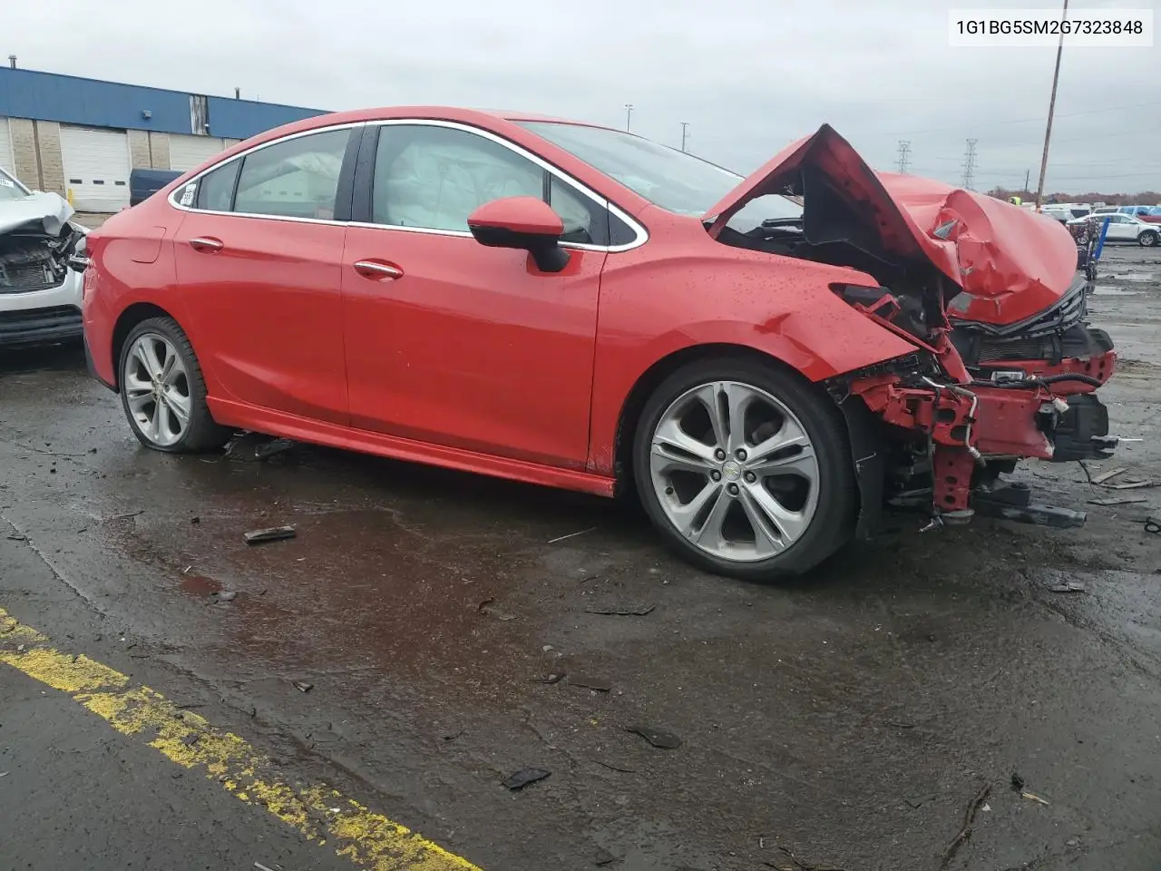 1G1BG5SM2G7323848 2016 Chevrolet Cruze Premier