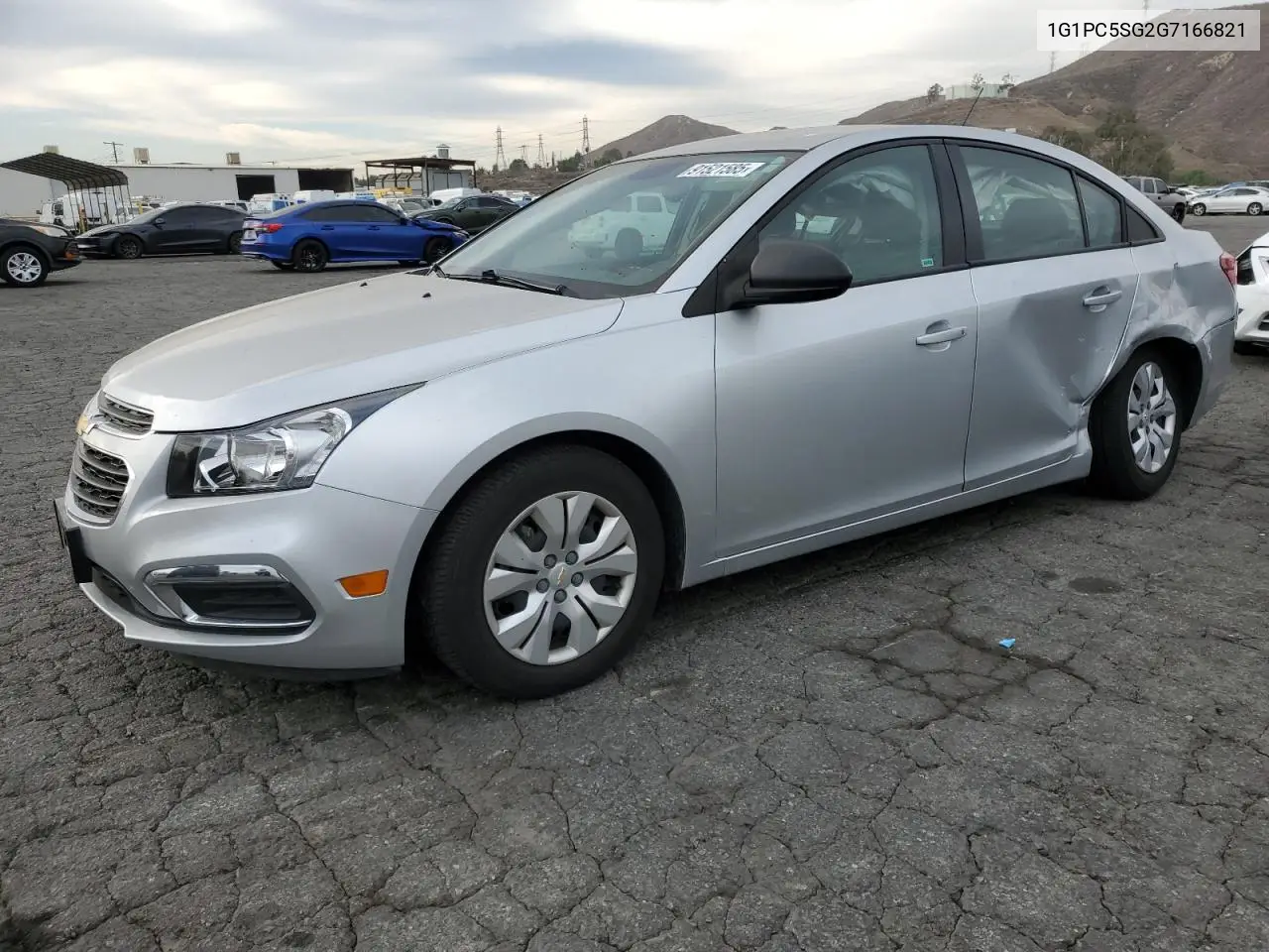 1G1PC5SG2G7166821 2016 Chevrolet Cruze Limited Ls