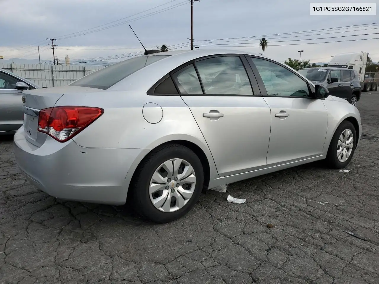 1G1PC5SG2G7166821 2016 Chevrolet Cruze Limited Ls