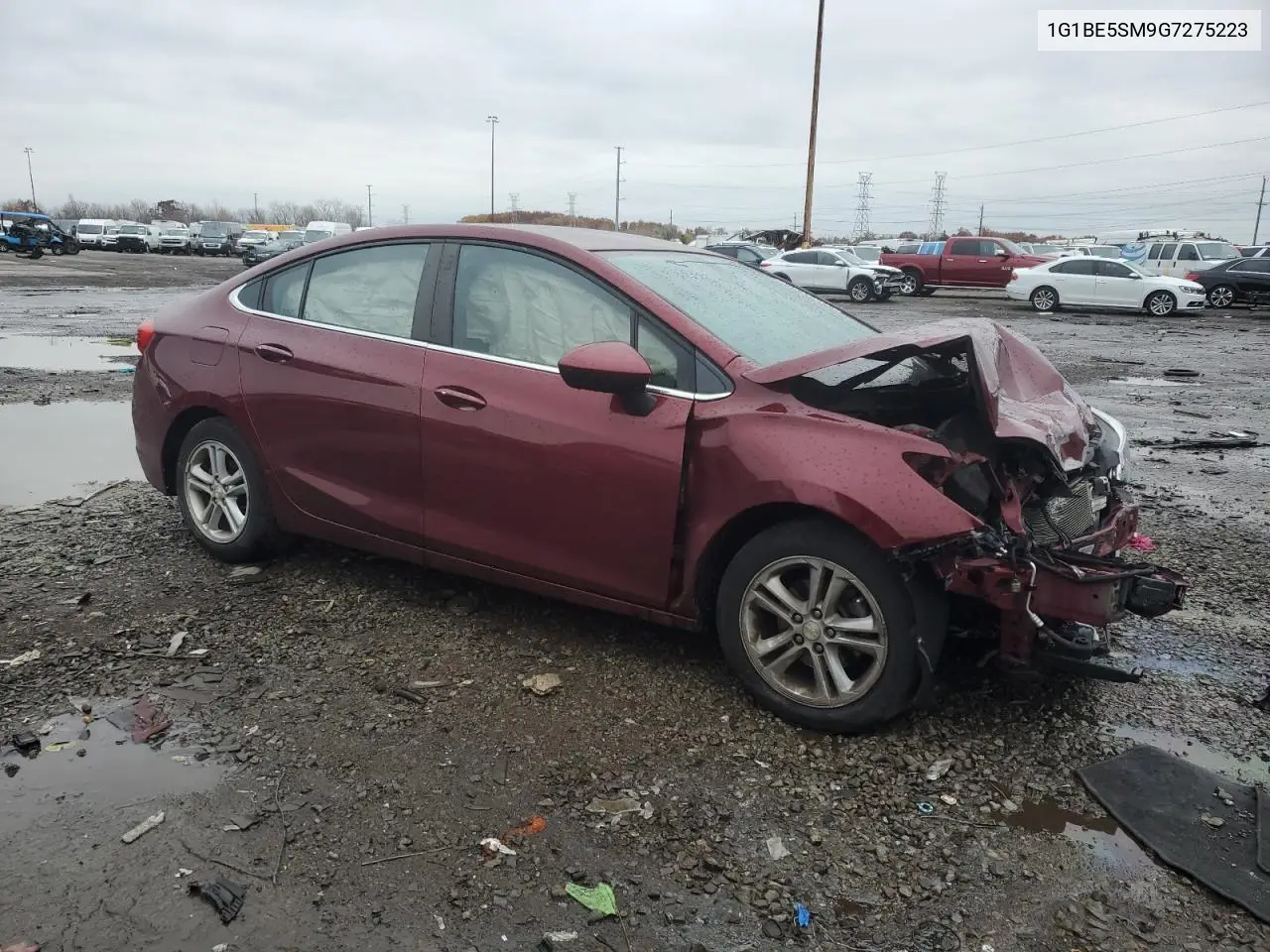 1G1BE5SM9G7275223 2016 Chevrolet Cruze Lt