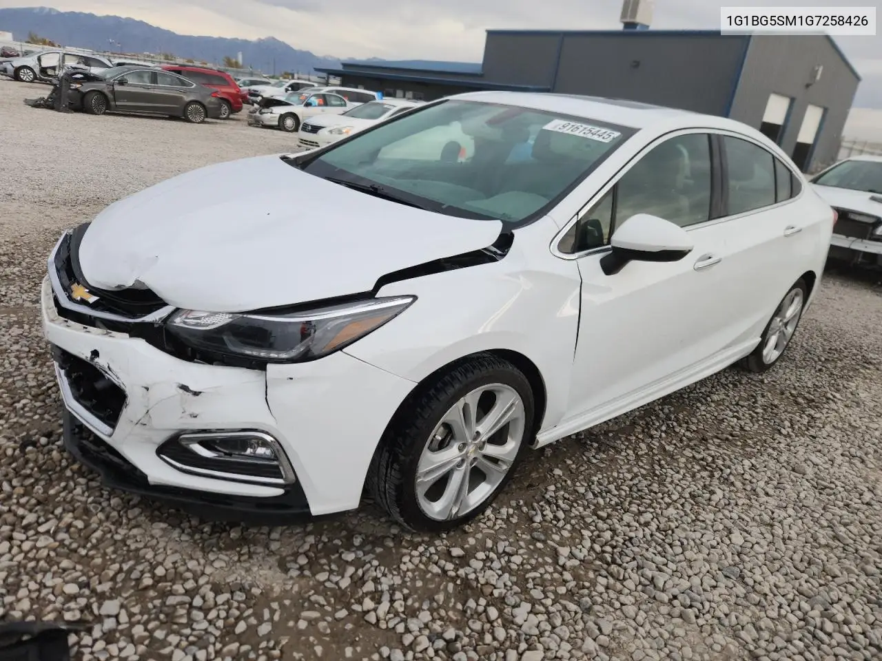 1G1BG5SM1G7258426 2016 Chevrolet Cruze Premier