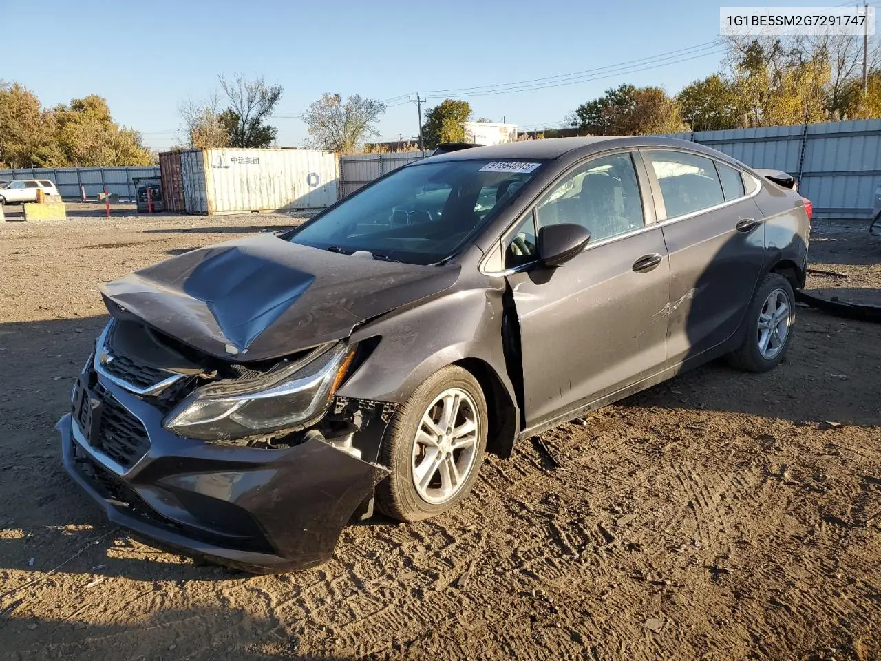 1G1BE5SM2G7291747 2016 Chevrolet Cruze Lt