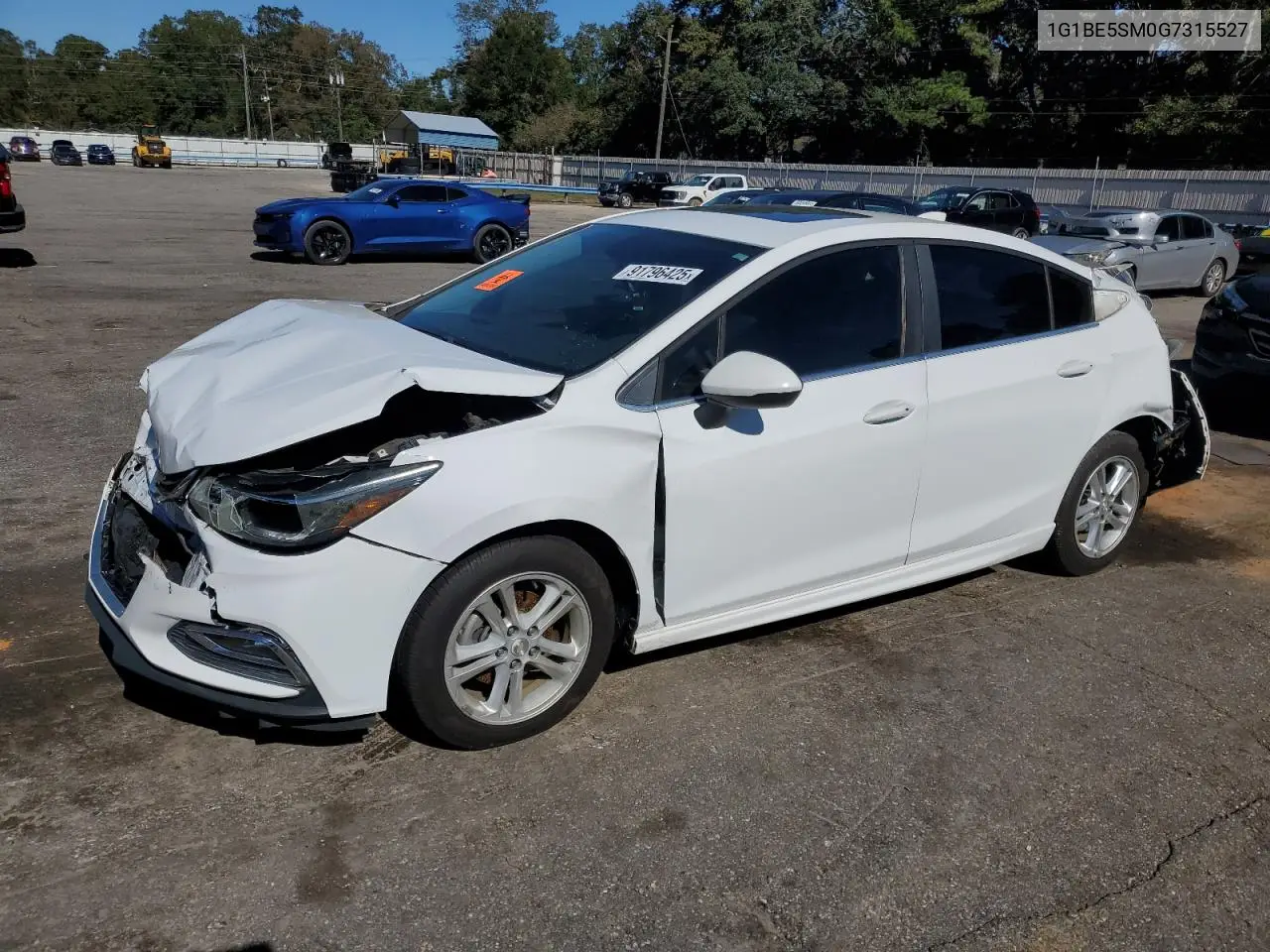 1G1BE5SM0G7315527 2016 Chevrolet Cruze Lt