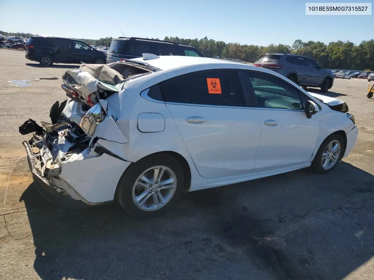 1G1BE5SM0G7315527 2016 Chevrolet Cruze Lt