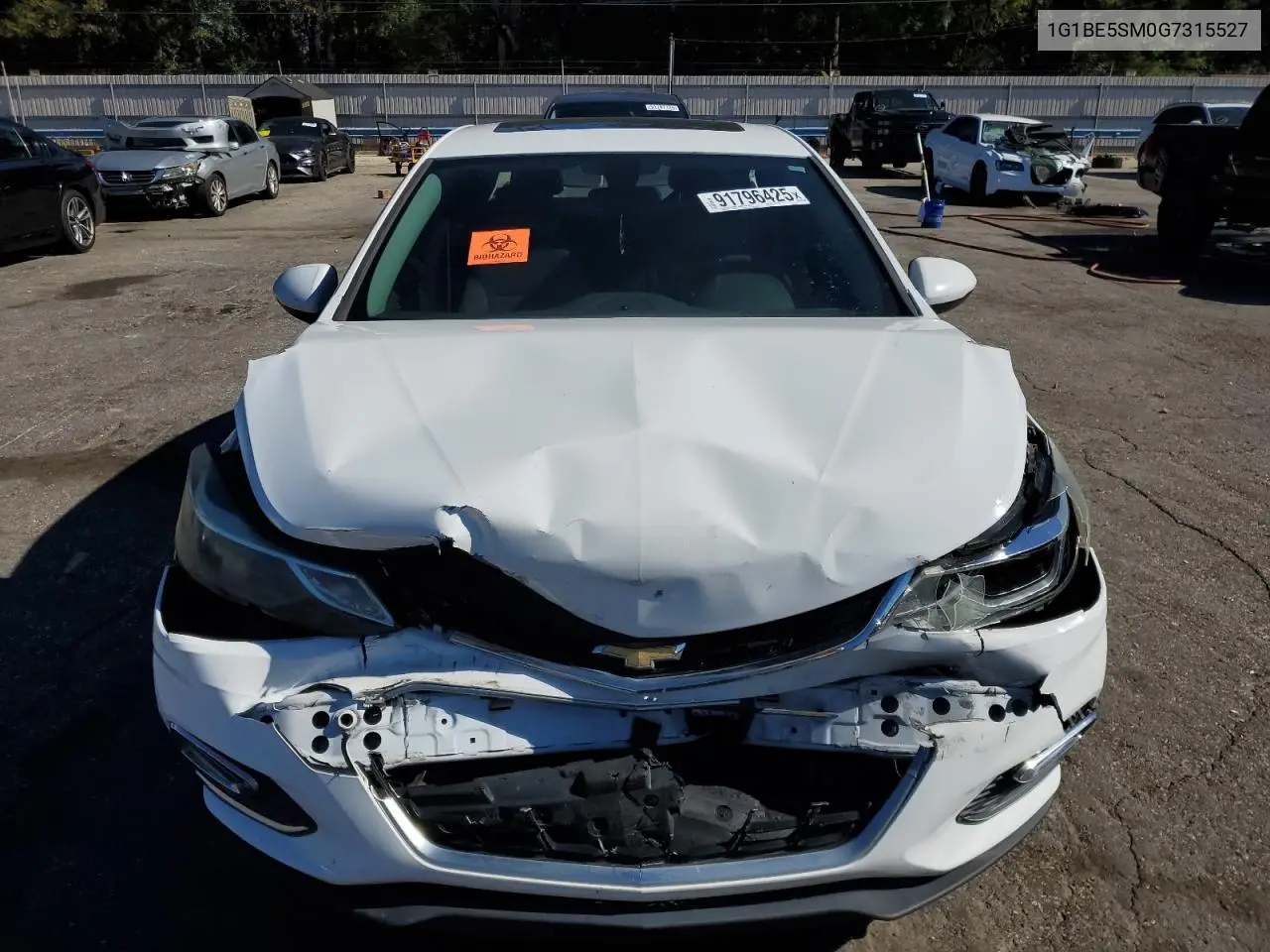 1G1BE5SM0G7315527 2016 Chevrolet Cruze Lt