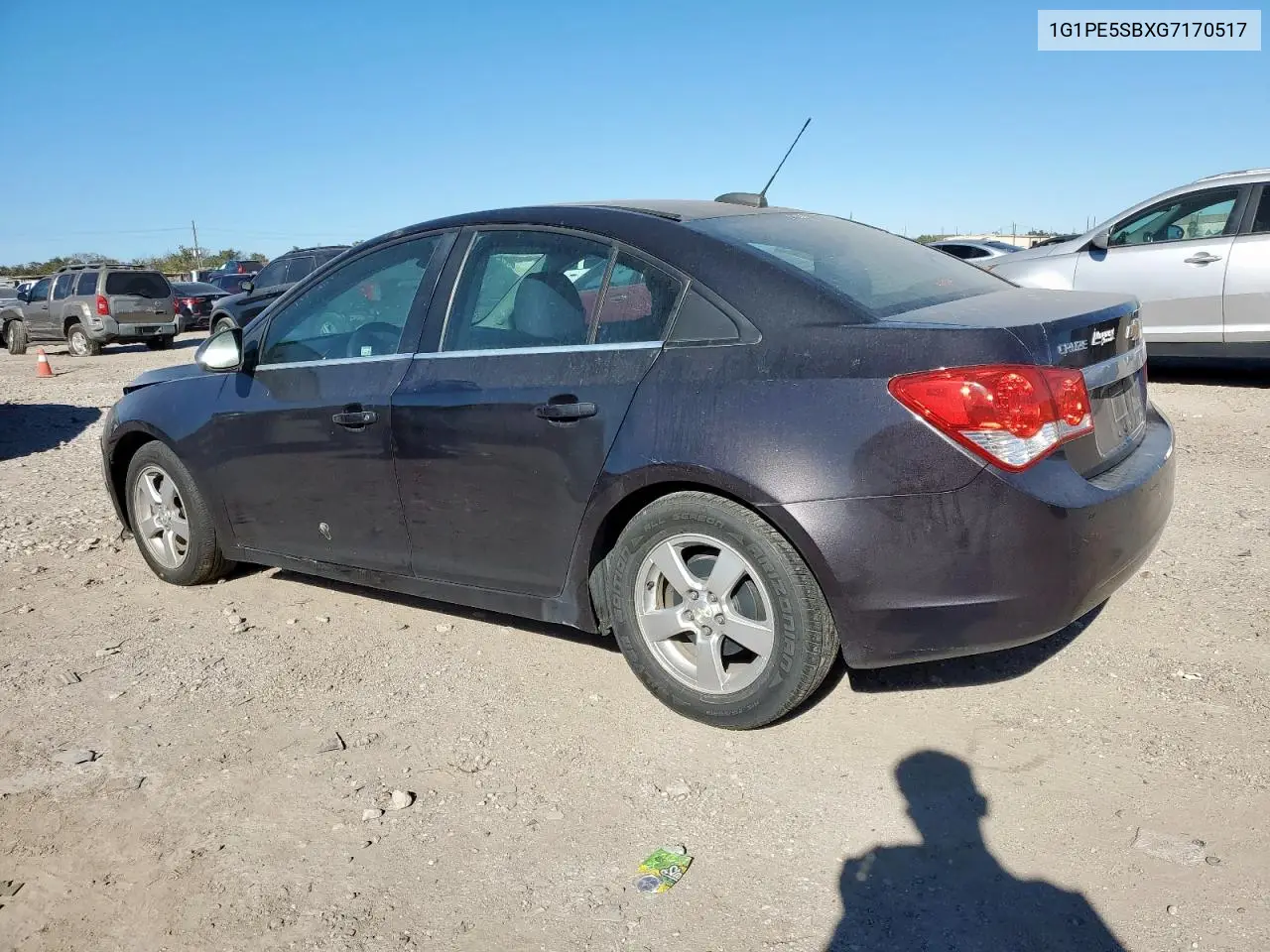 1G1PE5SBXG7170517 2016 Chevrolet Cruze Limited Lt