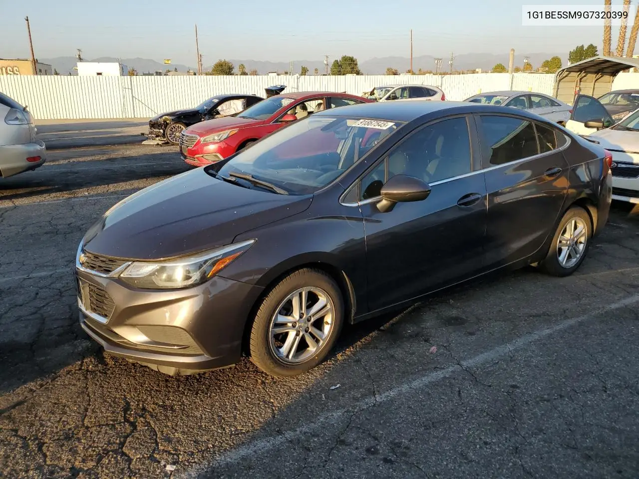 1G1BE5SM9G7320399 2016 Chevrolet Cruze Lt