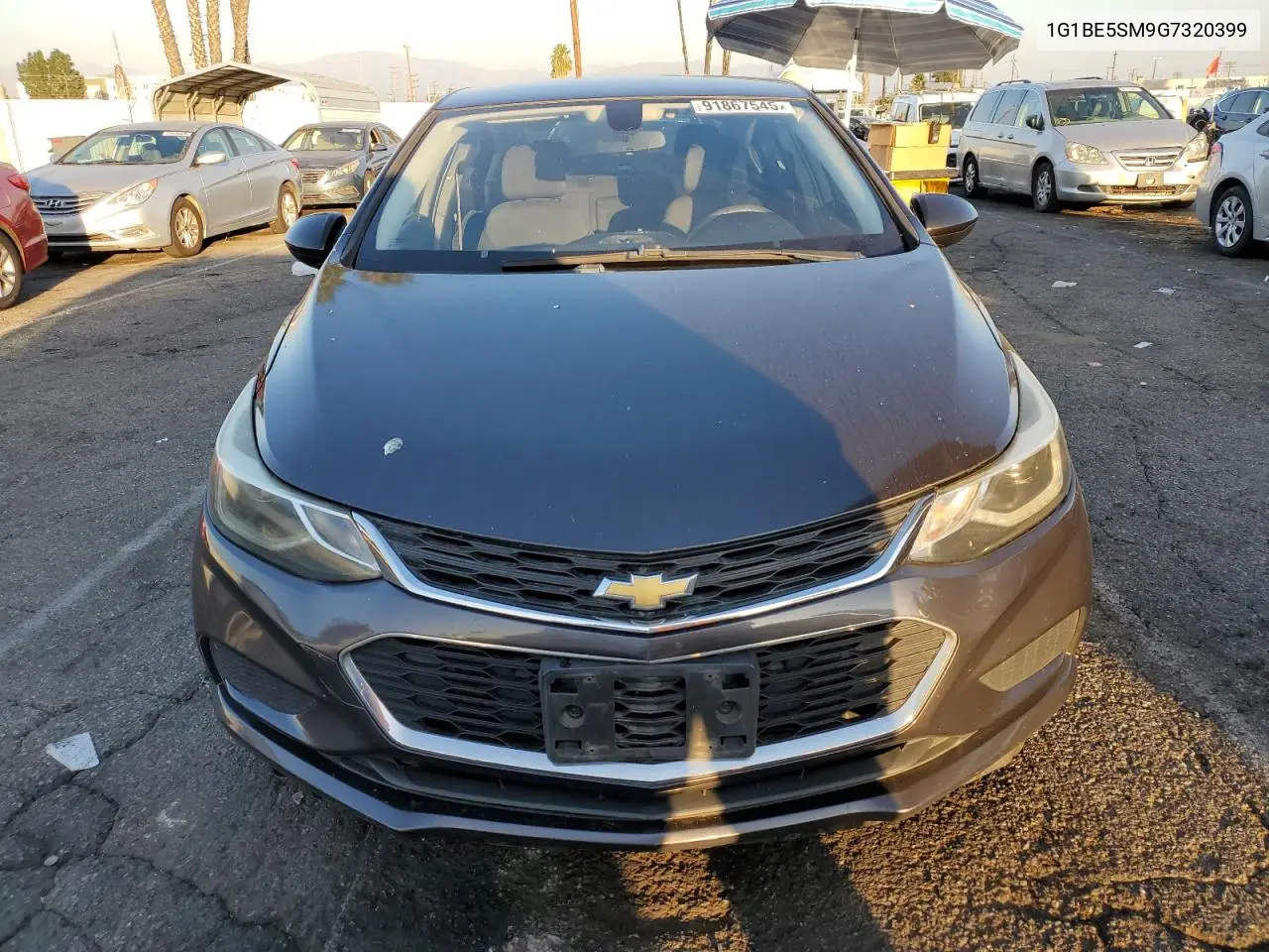 1G1BE5SM9G7320399 2016 Chevrolet Cruze Lt