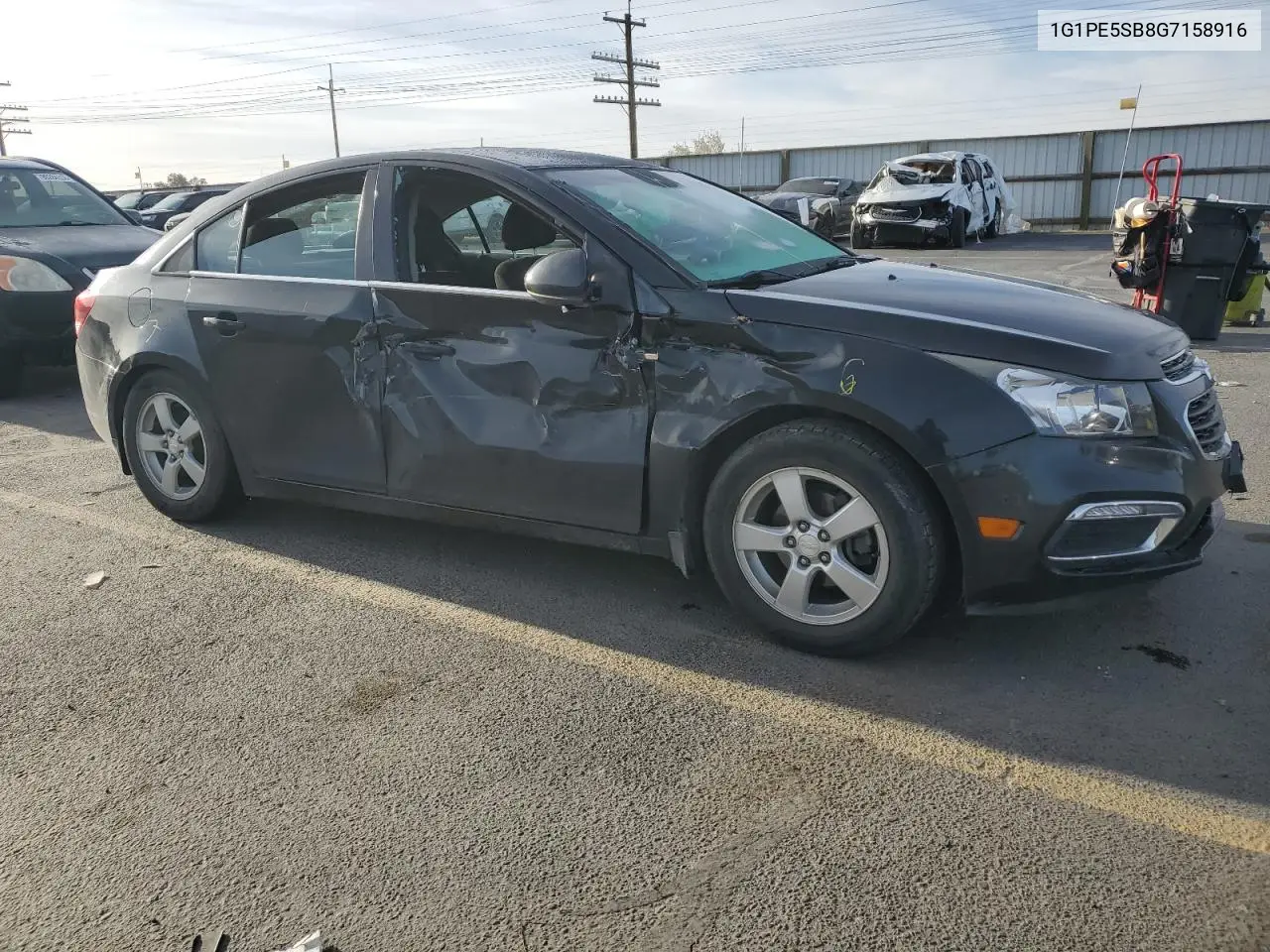 1G1PE5SB8G7158916 2016 Chevrolet Cruze Limited Lt