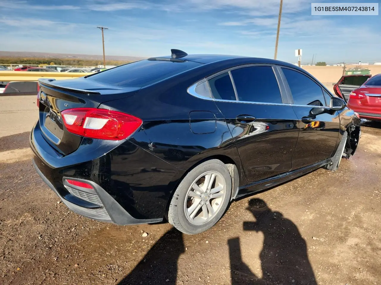1G1BE5SM4G7243814 2016 Chevrolet Cruze Lt