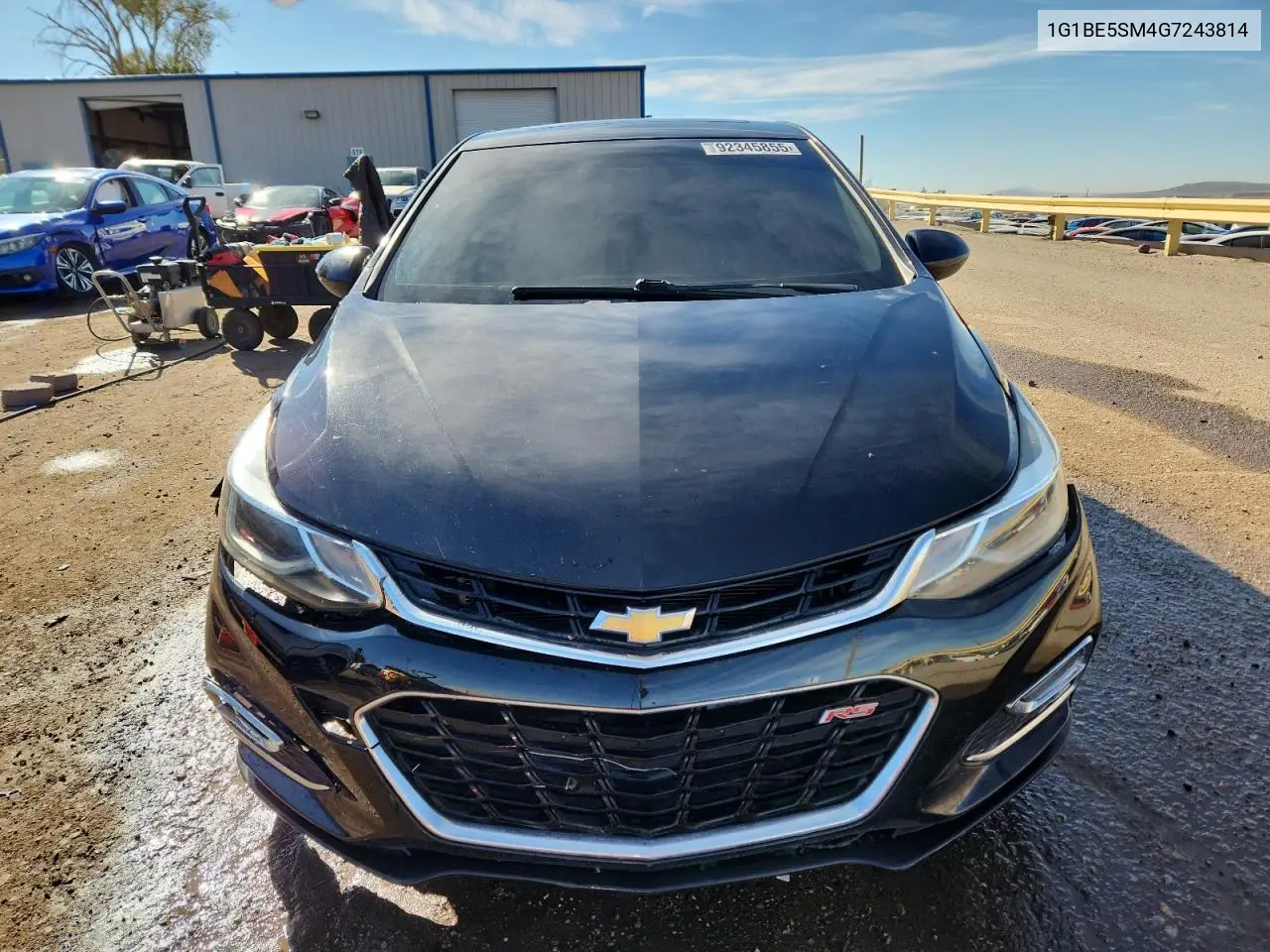 1G1BE5SM4G7243814 2016 Chevrolet Cruze Lt