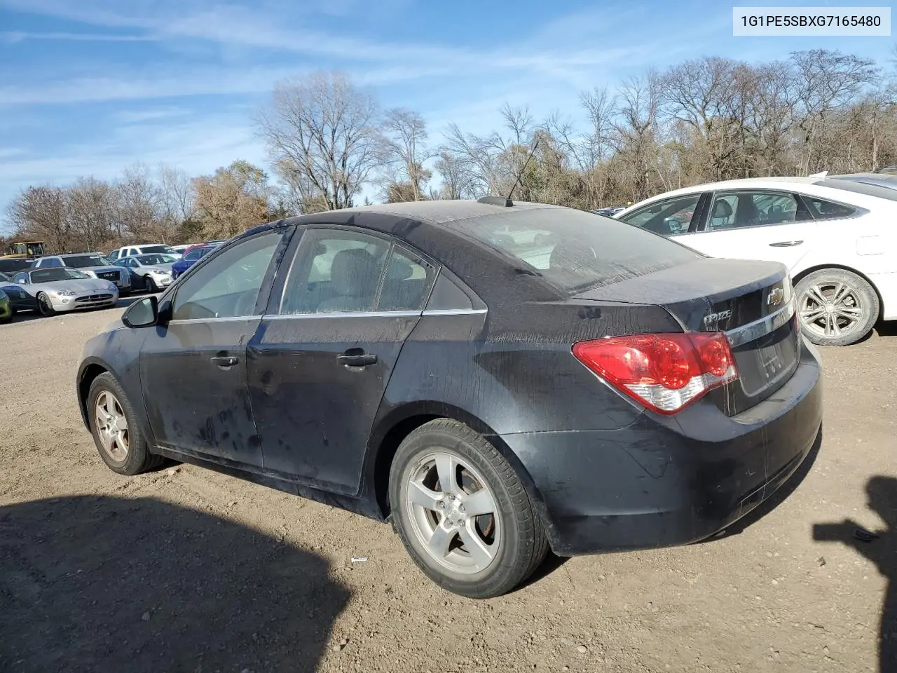 1G1PE5SBXG7165480 2016 Chevrolet Cruze Limited Lt
