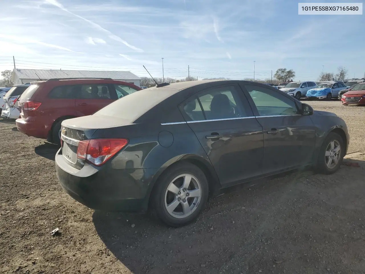 1G1PE5SBXG7165480 2016 Chevrolet Cruze Limited Lt