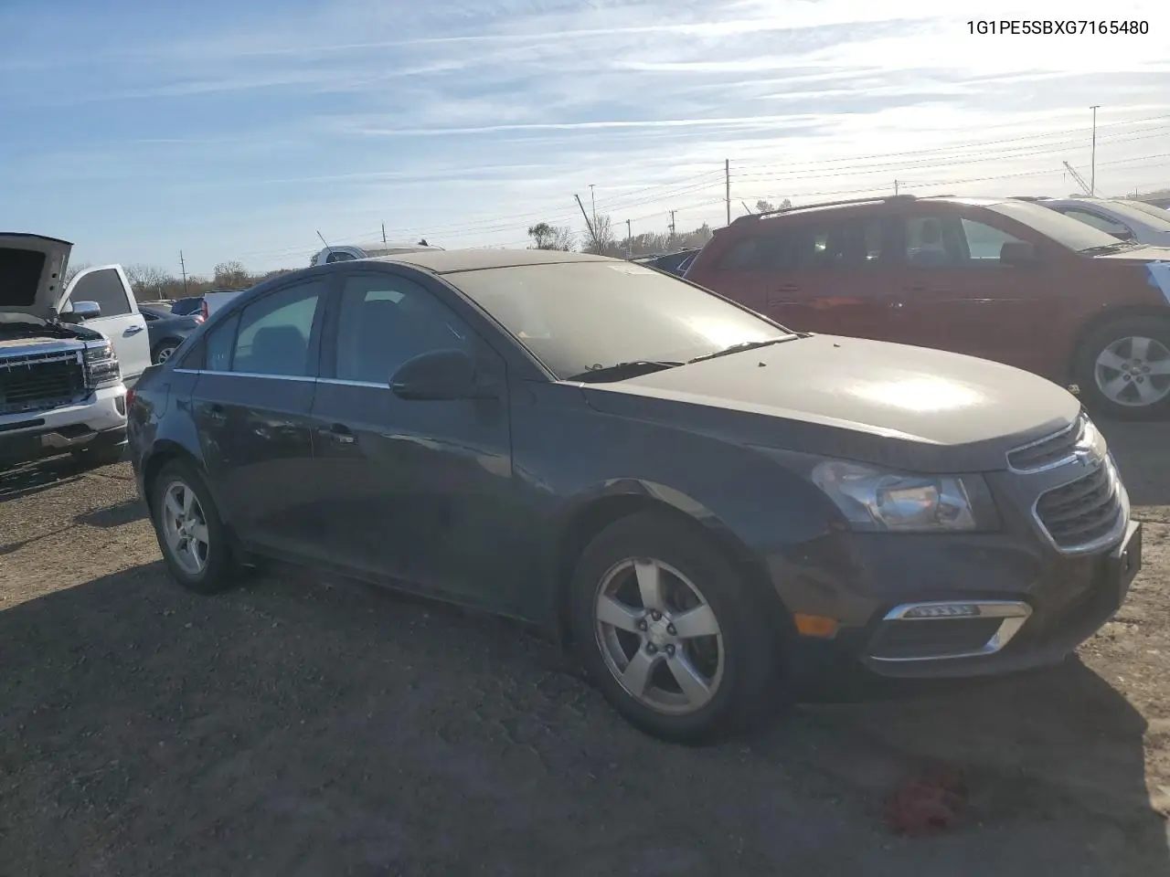 1G1PE5SBXG7165480 2016 Chevrolet Cruze Limited Lt