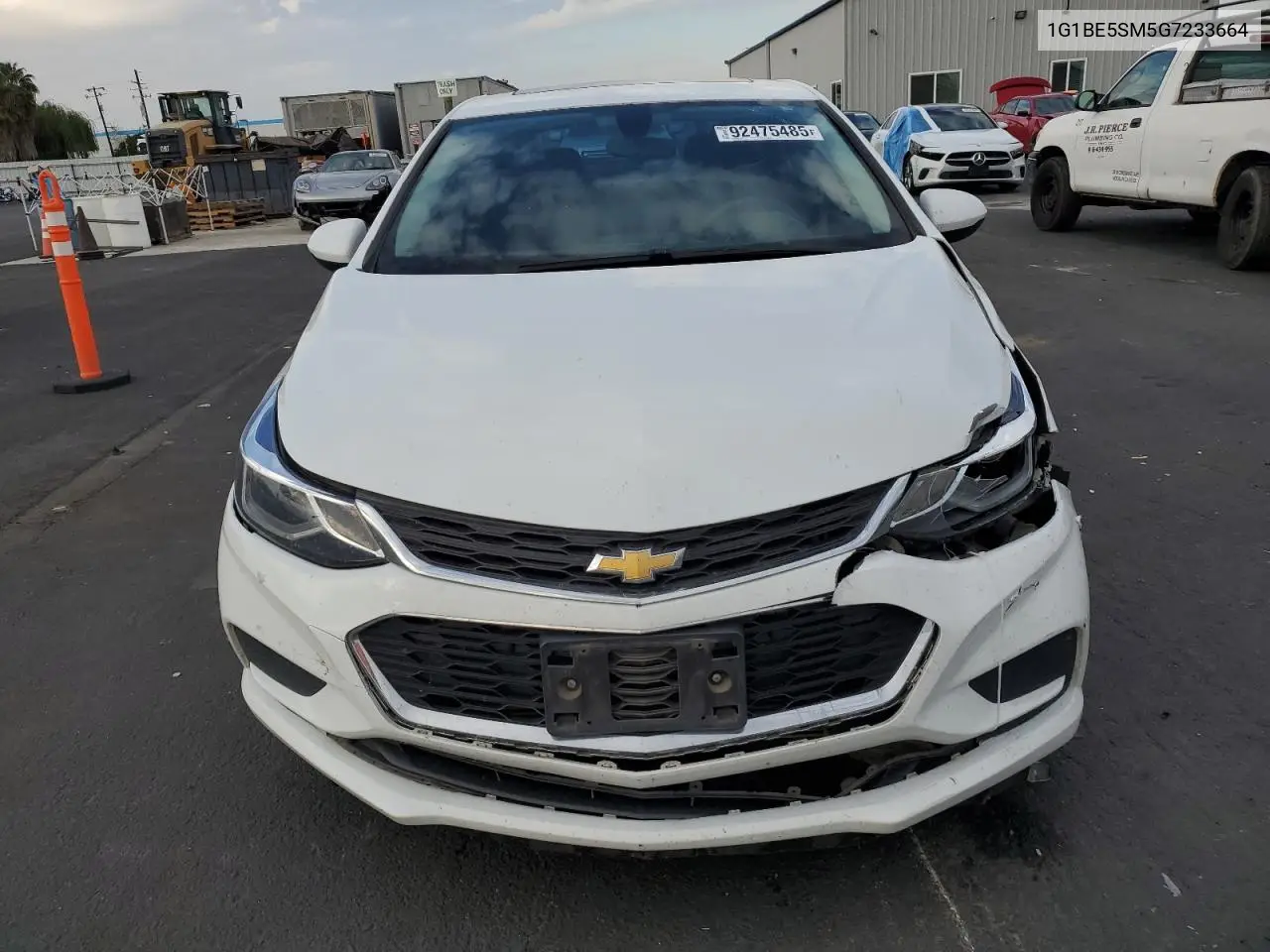 1G1BE5SM5G7233664 2016 Chevrolet Cruze Lt