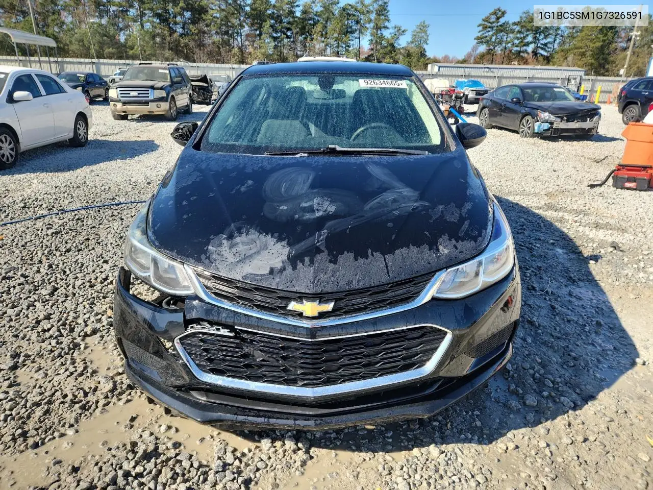 1G1BC5SM1G7326591 2016 Chevrolet Cruze Ls