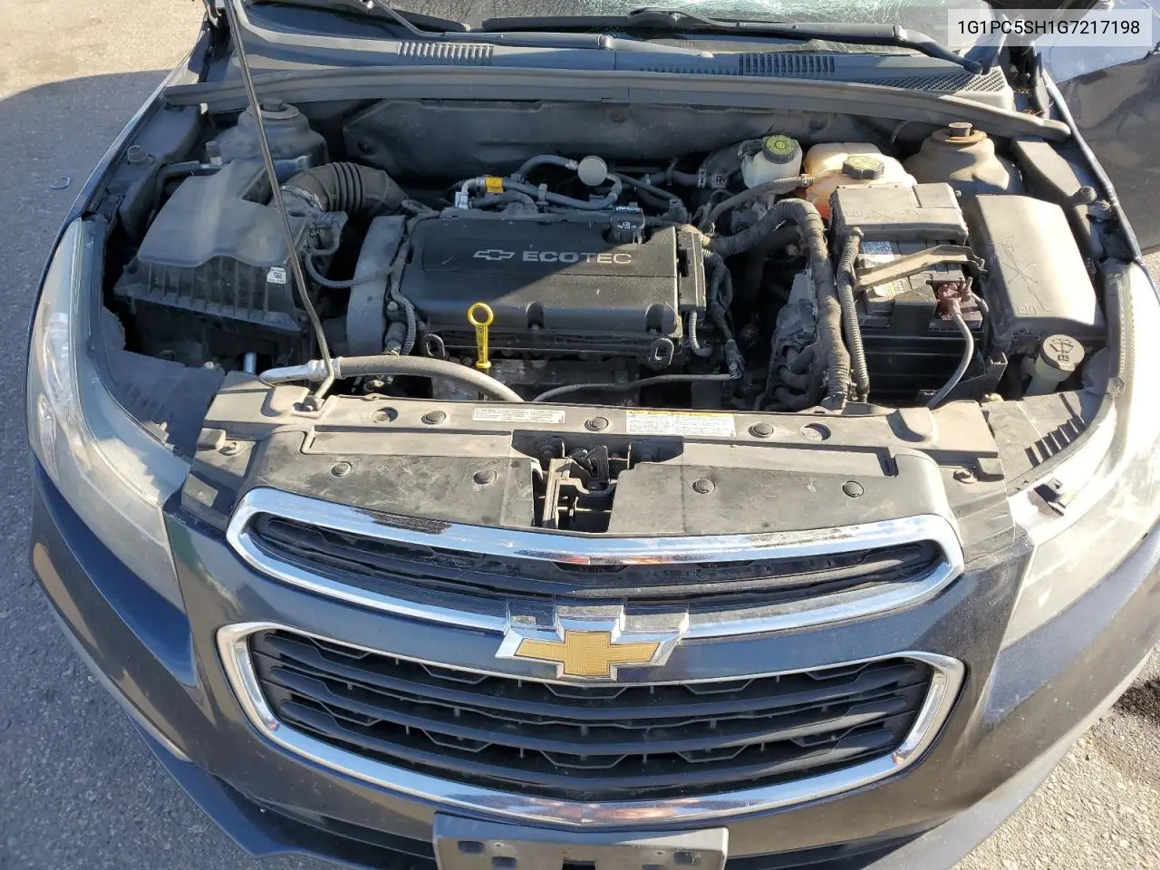 1G1PC5SH1G7217198 2016 Chevrolet Cruze Limited Ls