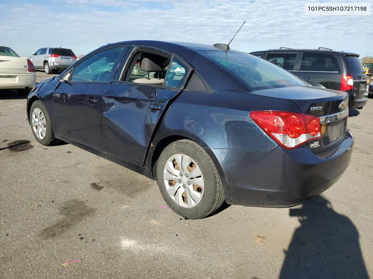 1G1PC5SH1G7217198 2016 Chevrolet Cruze Limited Ls