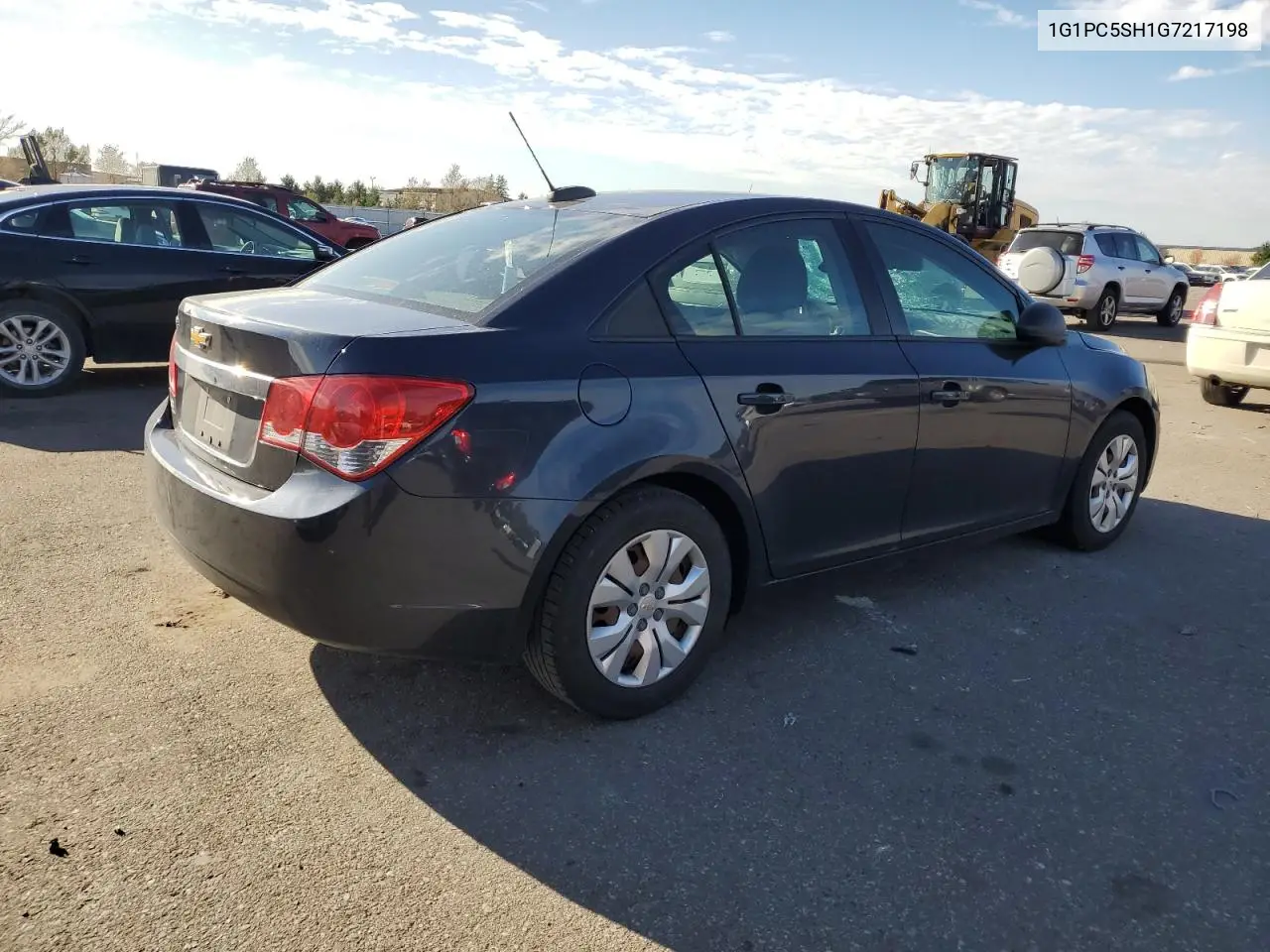 1G1PC5SH1G7217198 2016 Chevrolet Cruze Limited Ls