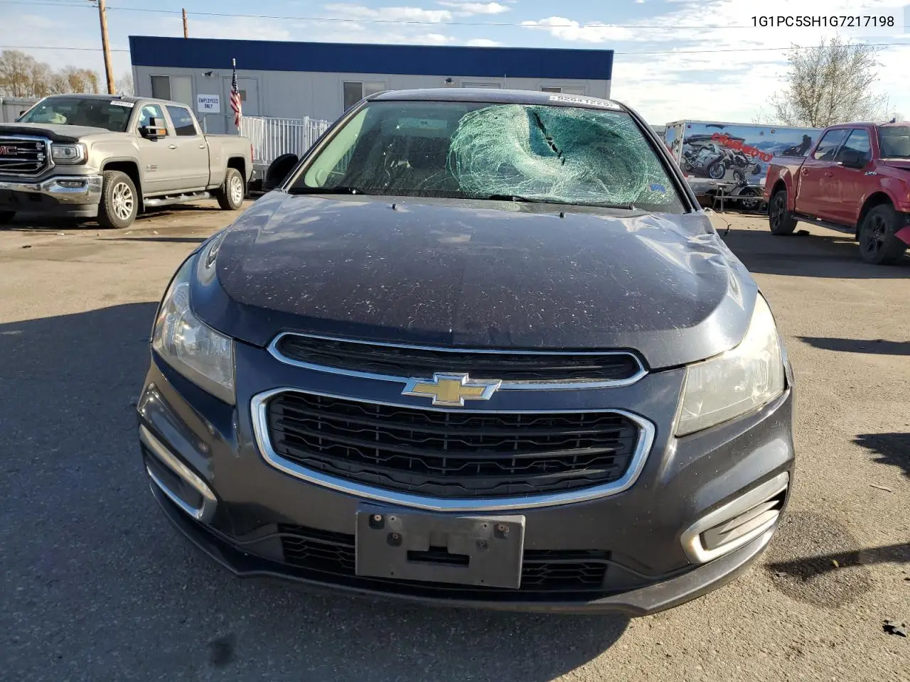 1G1PC5SH1G7217198 2016 Chevrolet Cruze Limited Ls