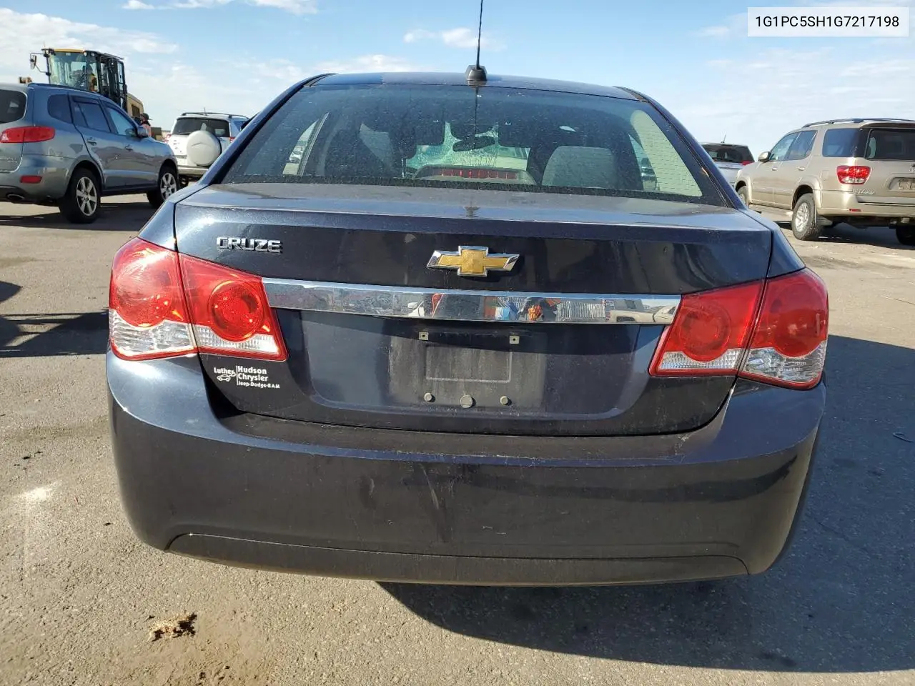 1G1PC5SH1G7217198 2016 Chevrolet Cruze Limited Ls