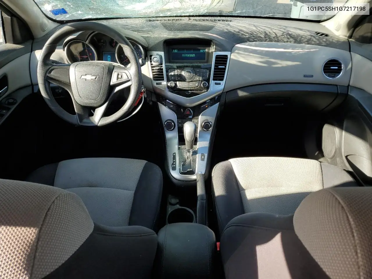 1G1PC5SH1G7217198 2016 Chevrolet Cruze Limited Ls