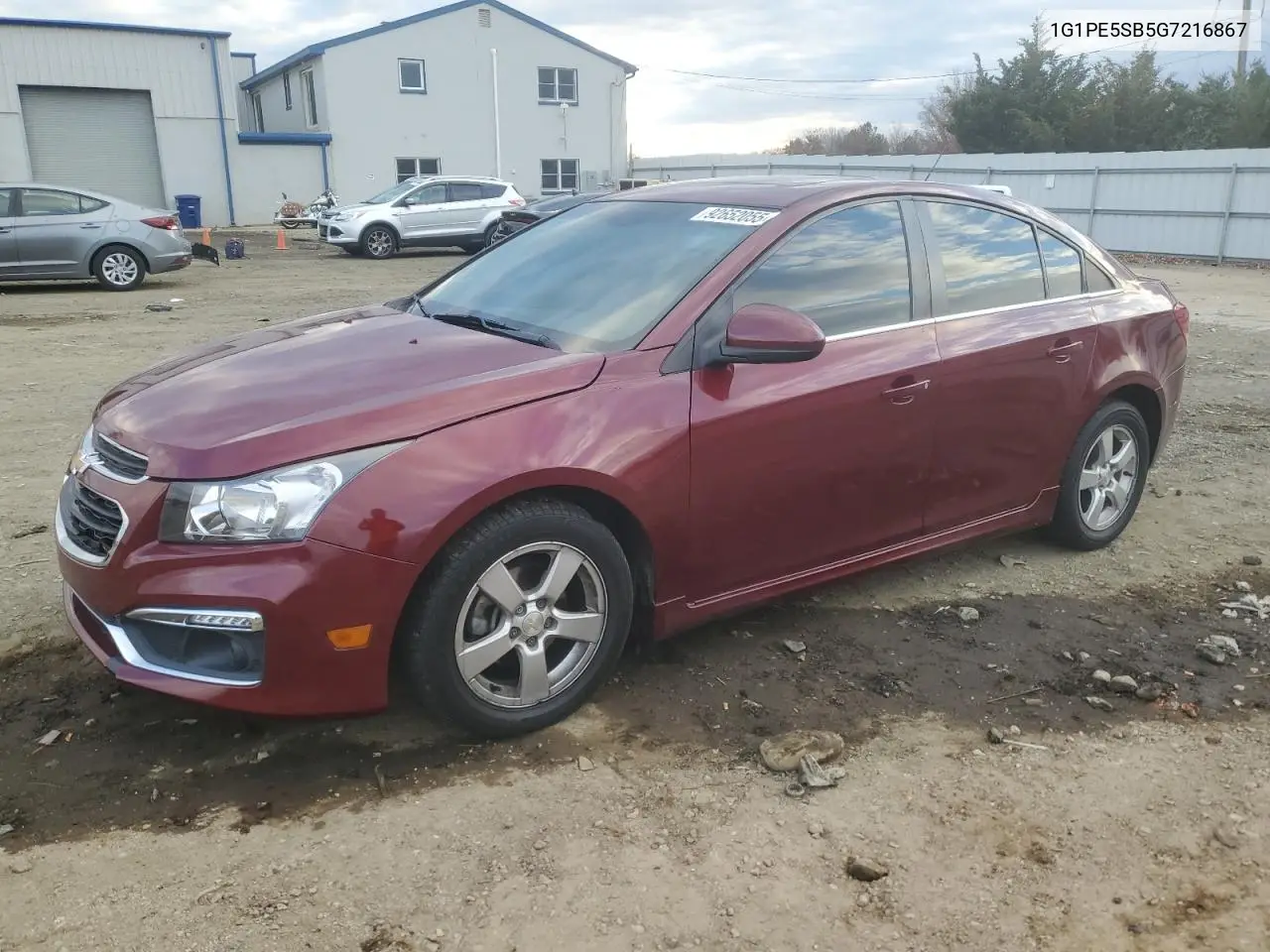 1G1PE5SB5G7216867 2016 Chevrolet Cruze Limited Lt