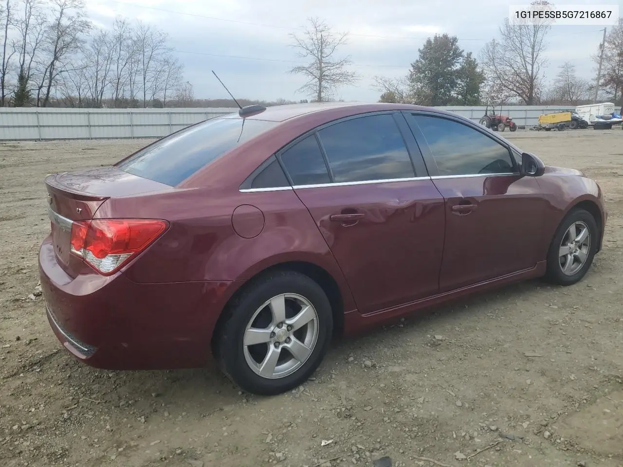 1G1PE5SB5G7216867 2016 Chevrolet Cruze Limited Lt