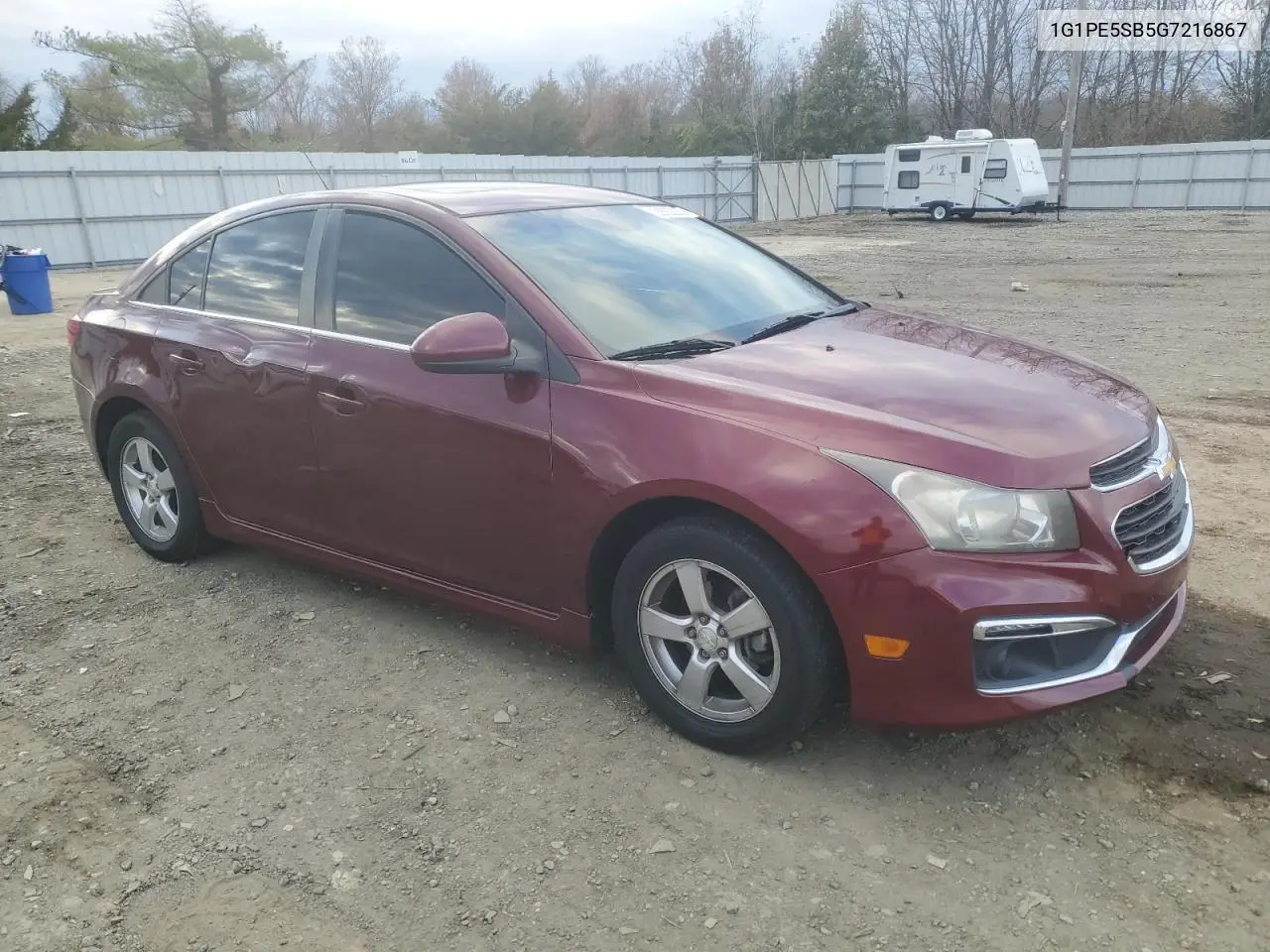1G1PE5SB5G7216867 2016 Chevrolet Cruze Limited Lt