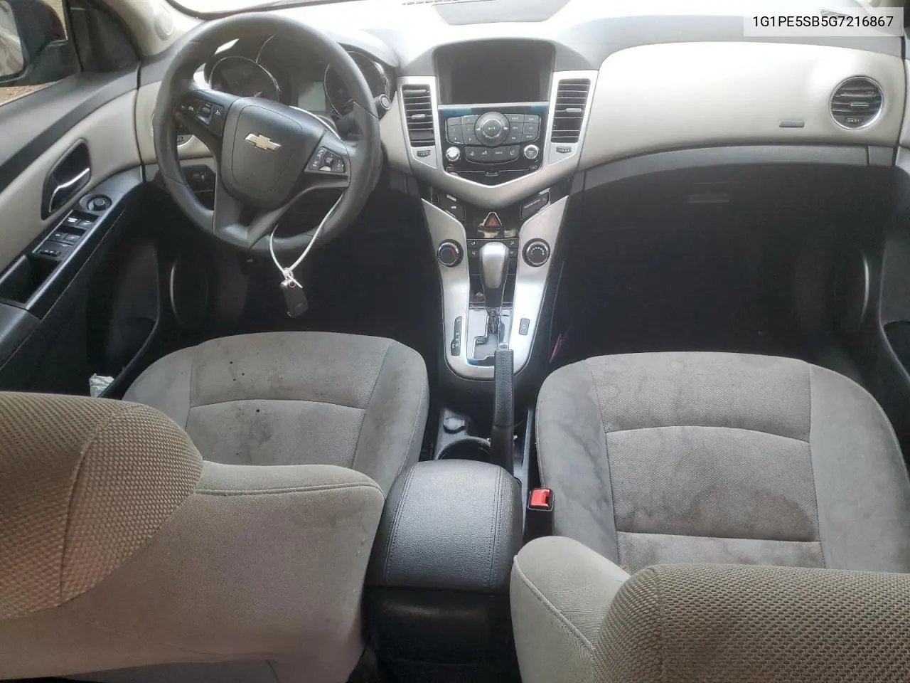 1G1PE5SB5G7216867 2016 Chevrolet Cruze Limited Lt