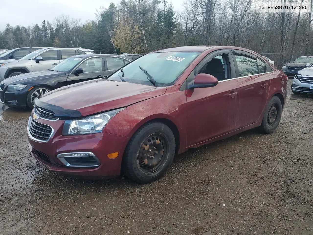 1G1PE5SB7G7121386 2016 Chevrolet Cruze Limited Lt