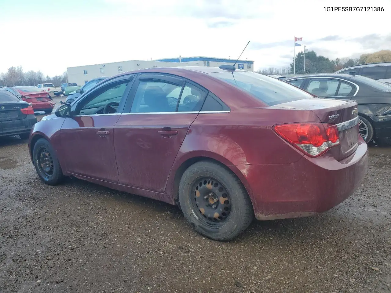 1G1PE5SB7G7121386 2016 Chevrolet Cruze Limited Lt