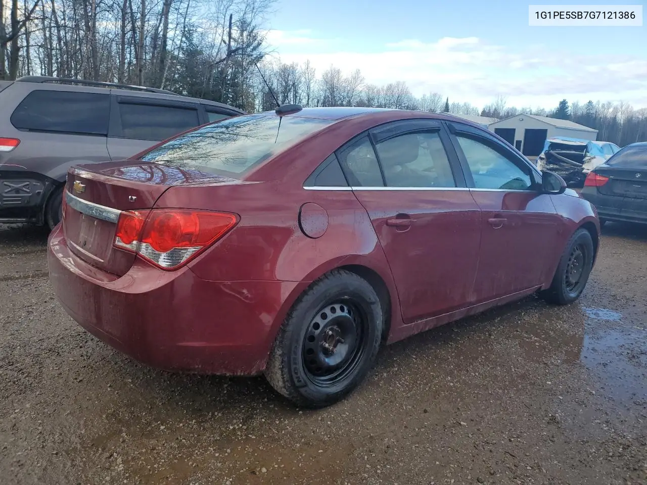 1G1PE5SB7G7121386 2016 Chevrolet Cruze Limited Lt