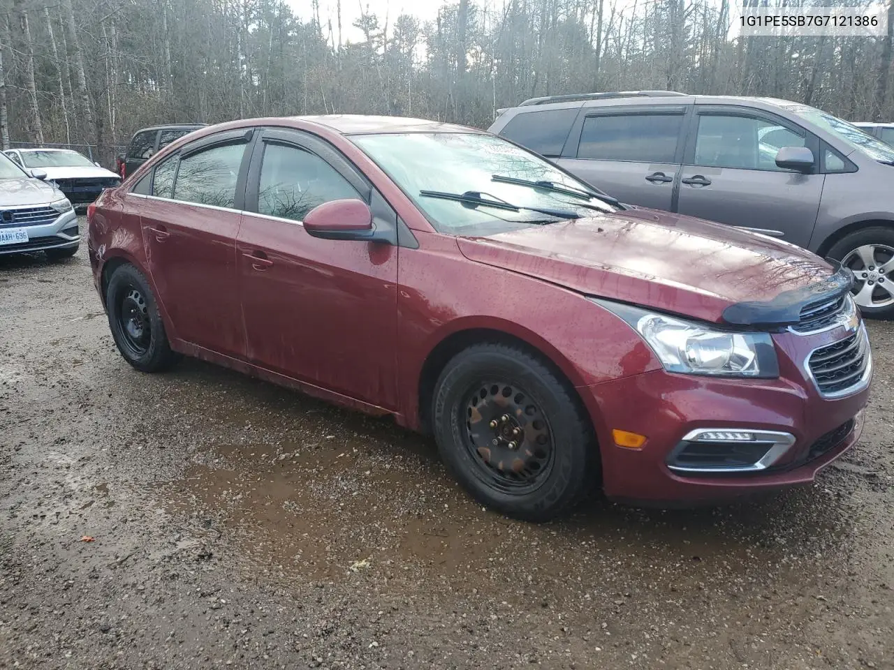 1G1PE5SB7G7121386 2016 Chevrolet Cruze Limited Lt