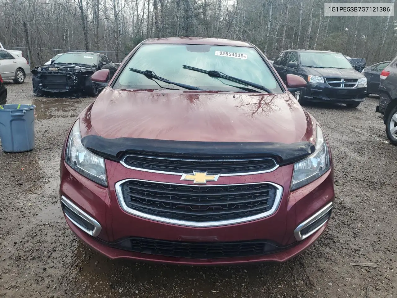 1G1PE5SB7G7121386 2016 Chevrolet Cruze Limited Lt