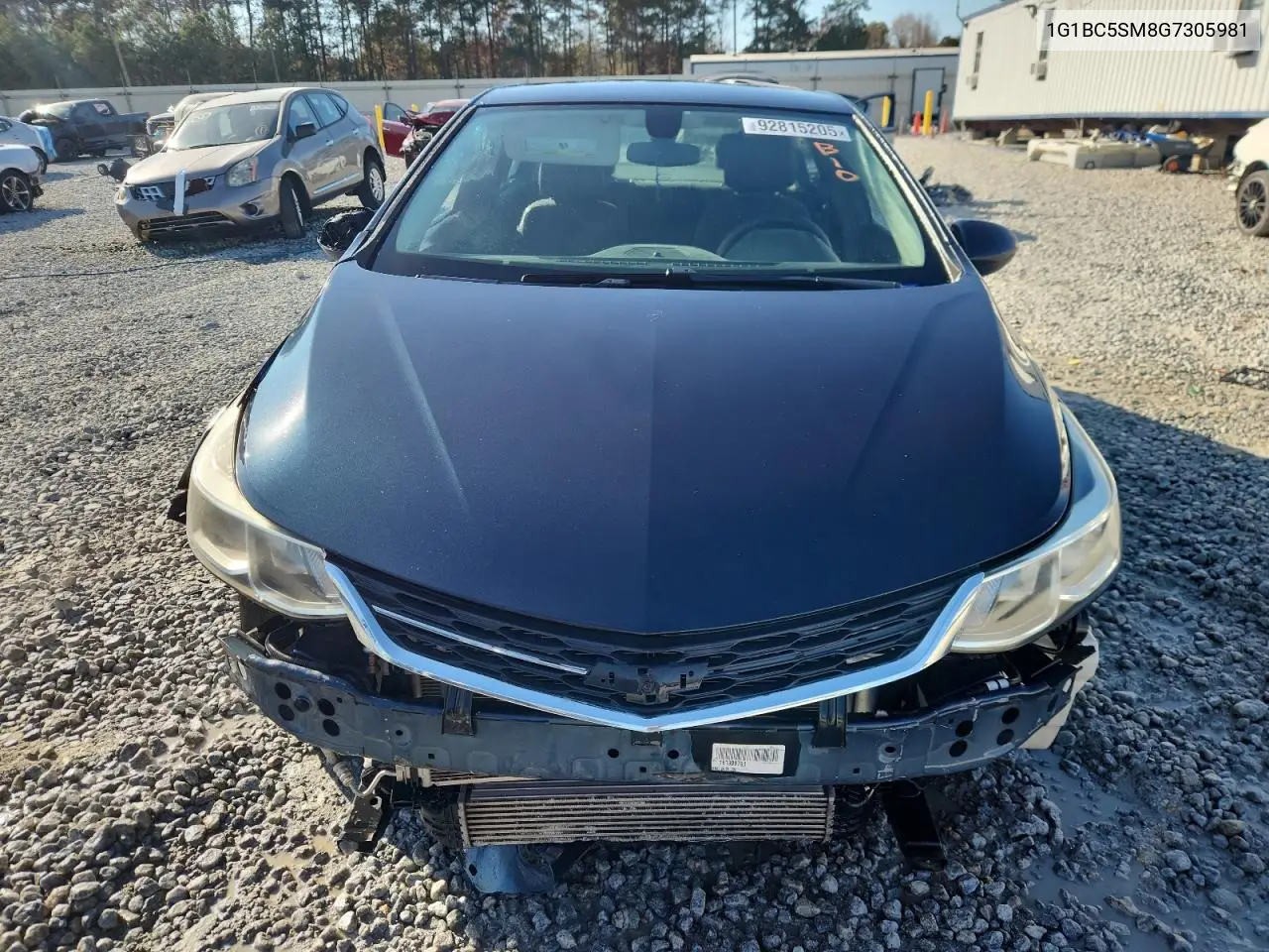 1G1BC5SM8G7305981 2016 Chevrolet Cruze Ls