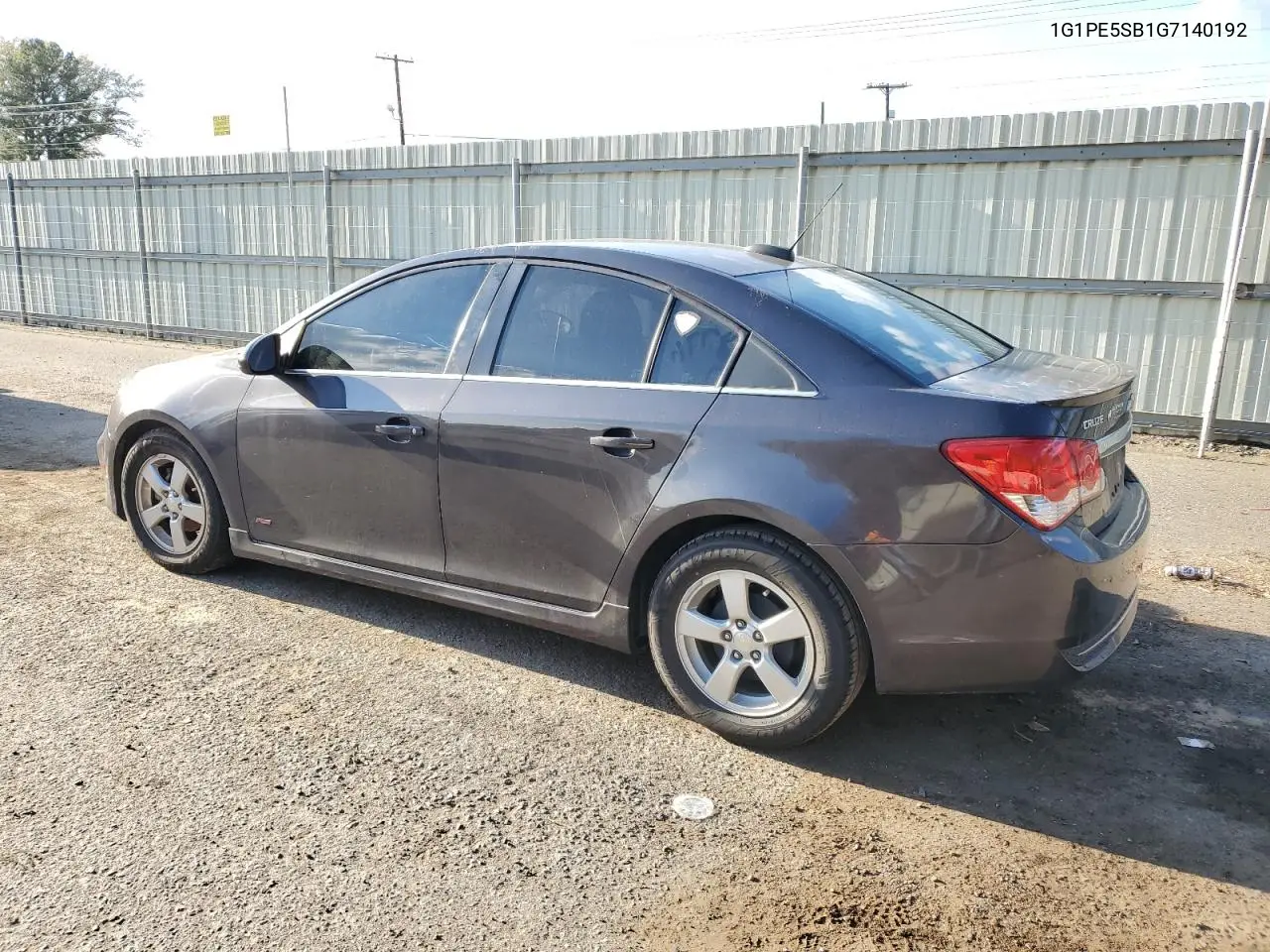 1G1PE5SB1G7140192 2016 Chevrolet Cruze Limited Lt