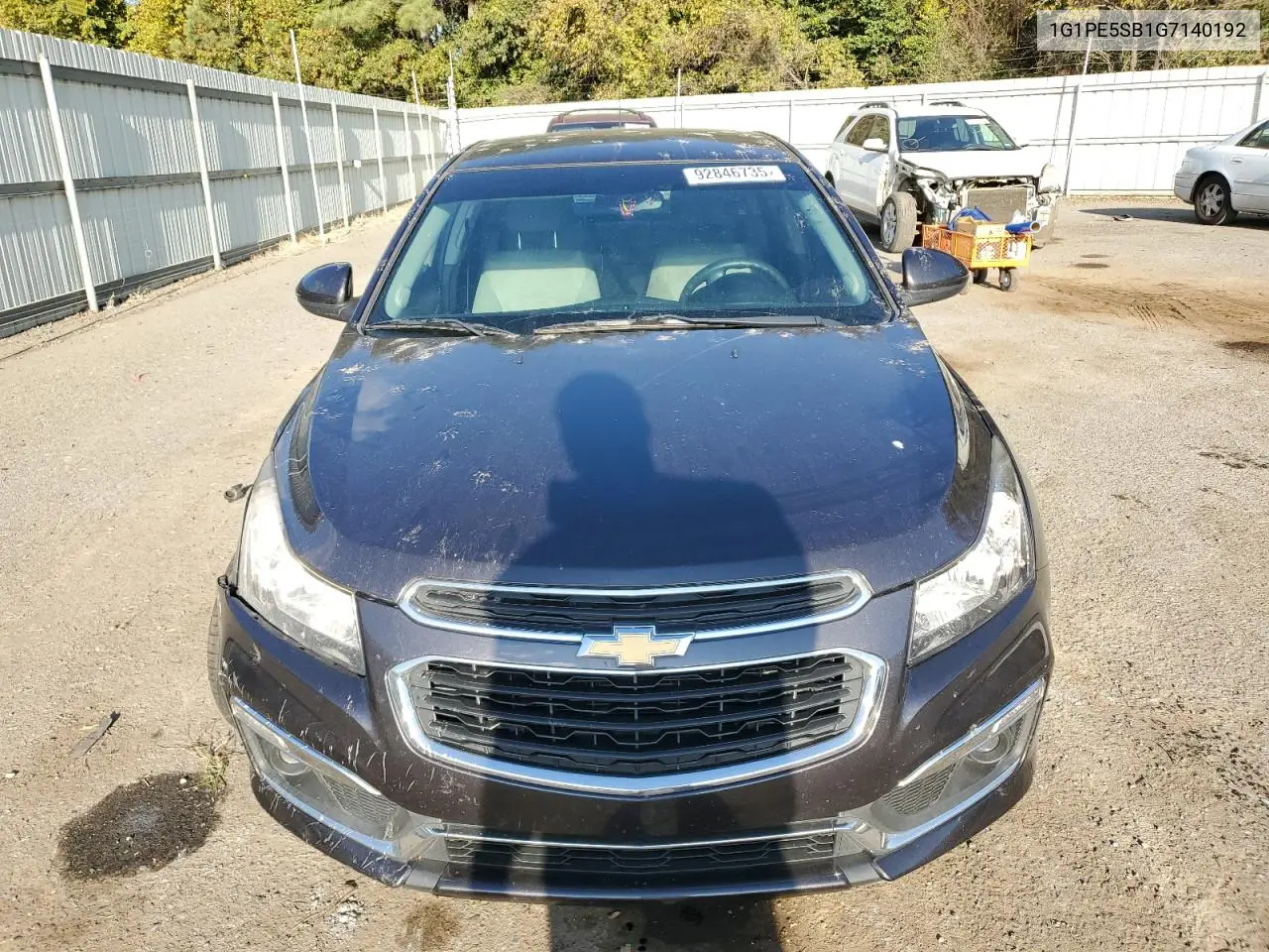 1G1PE5SB1G7140192 2016 Chevrolet Cruze Limited Lt