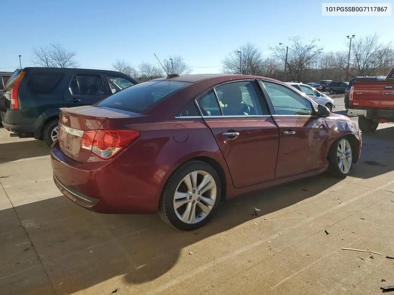 1G1PG5SB0G7117867 2016 Chevrolet Cruze Limited Ltz
