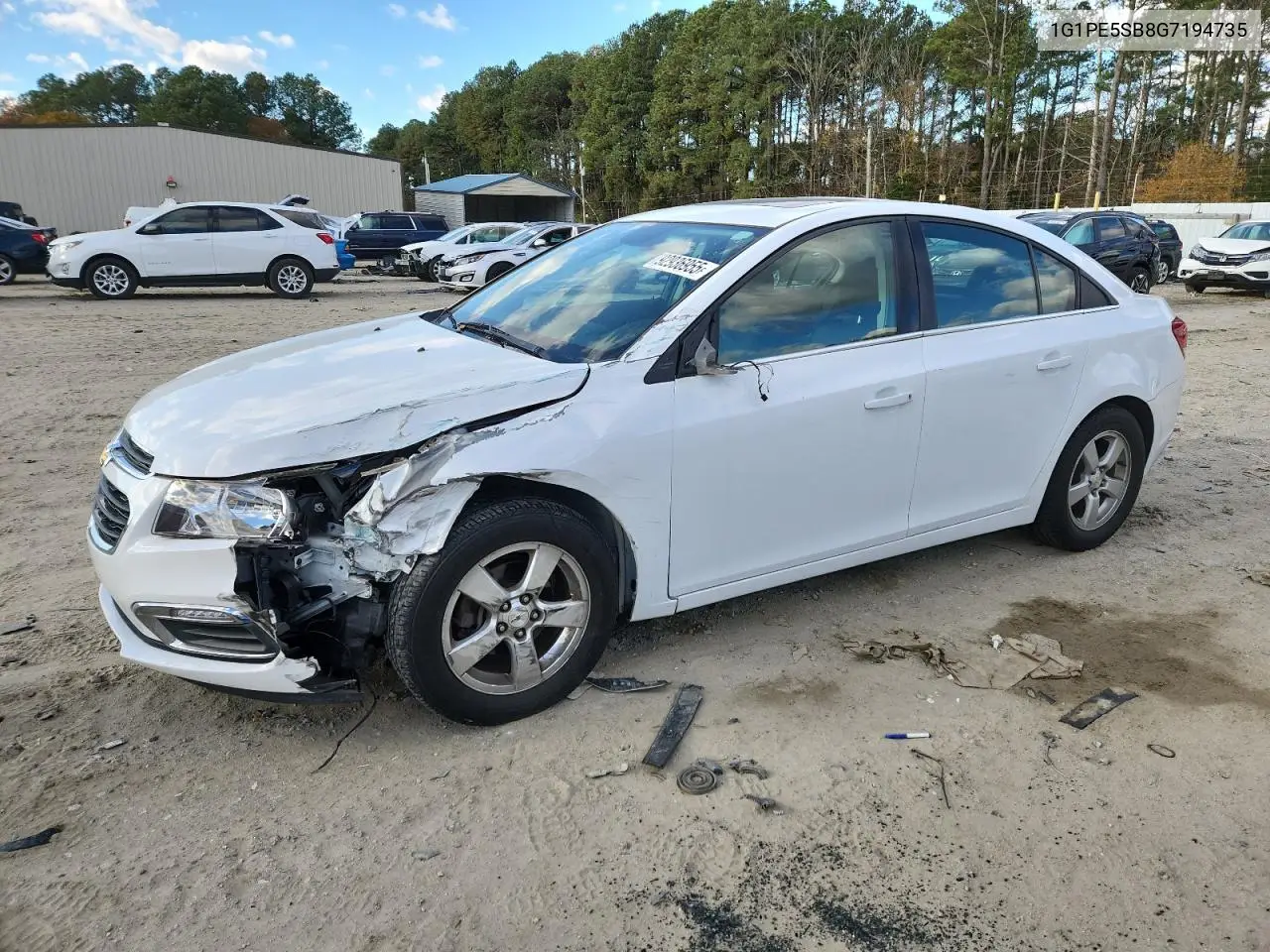 1G1PE5SB8G7194735 2016 Chevrolet Cruze Limited Lt