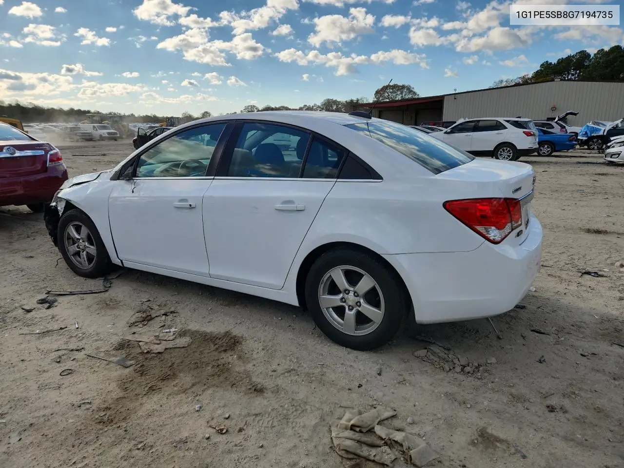 1G1PE5SB8G7194735 2016 Chevrolet Cruze Limited Lt