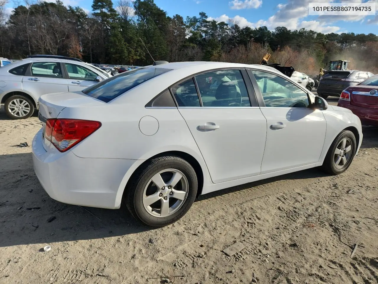 1G1PE5SB8G7194735 2016 Chevrolet Cruze Limited Lt