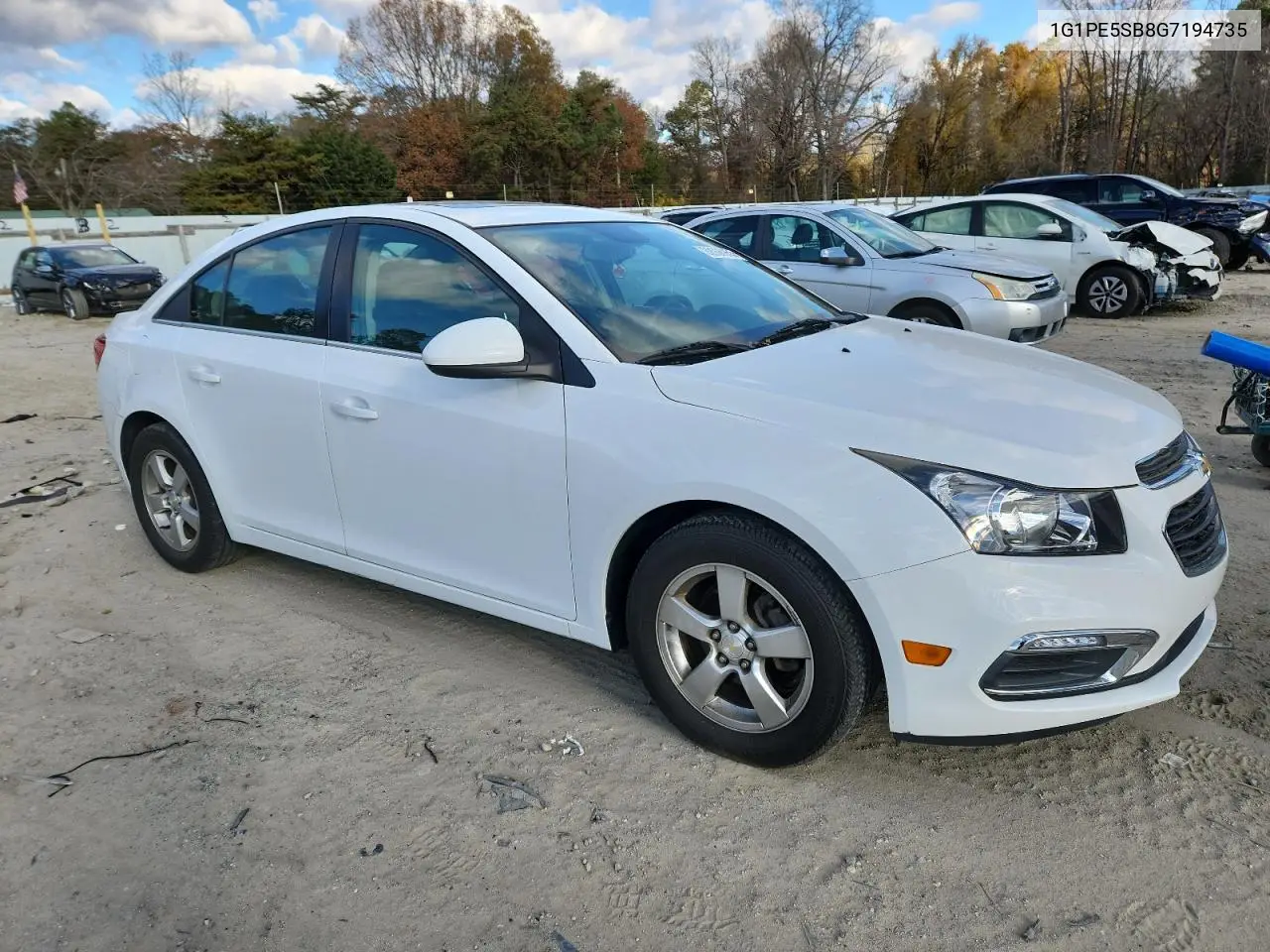 1G1PE5SB8G7194735 2016 Chevrolet Cruze Limited Lt
