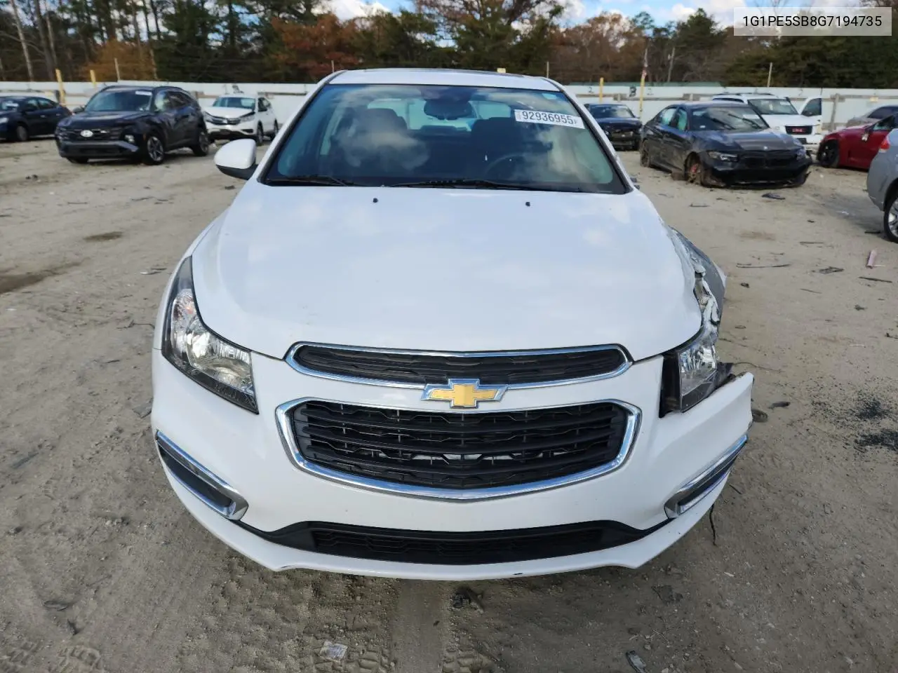 1G1PE5SB8G7194735 2016 Chevrolet Cruze Limited Lt