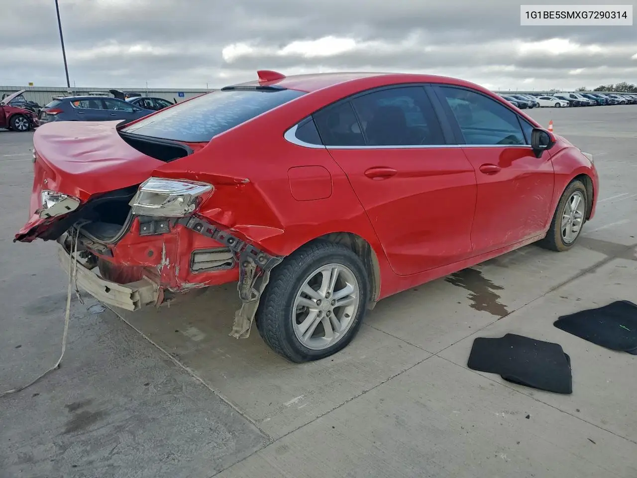 1G1BE5SMXG7290314 2016 Chevrolet Cruze Lt